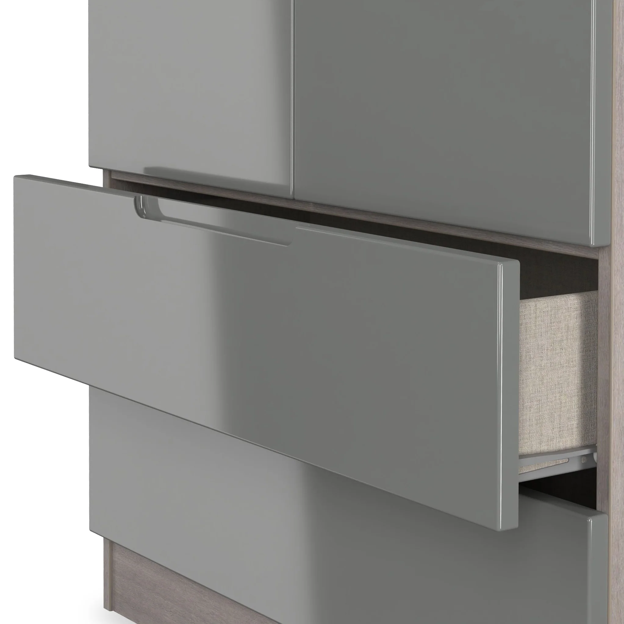 Henshaw 2 Drawer Double Wardrobe - Image 26