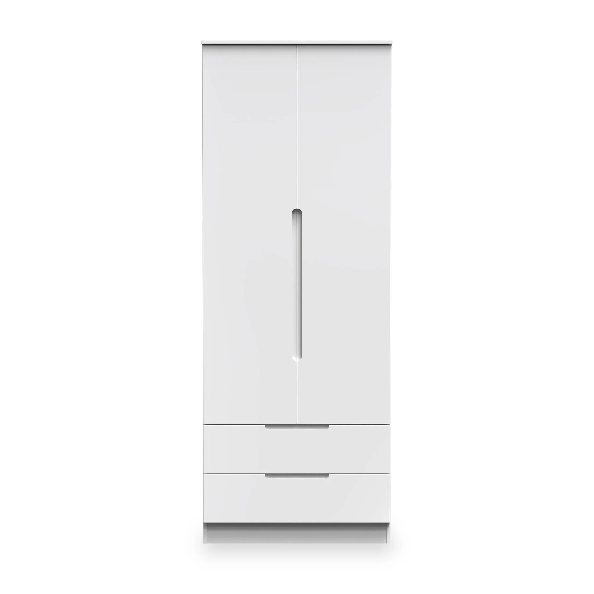 Henshaw 2 Drawer Double Wardrobe - Image 3