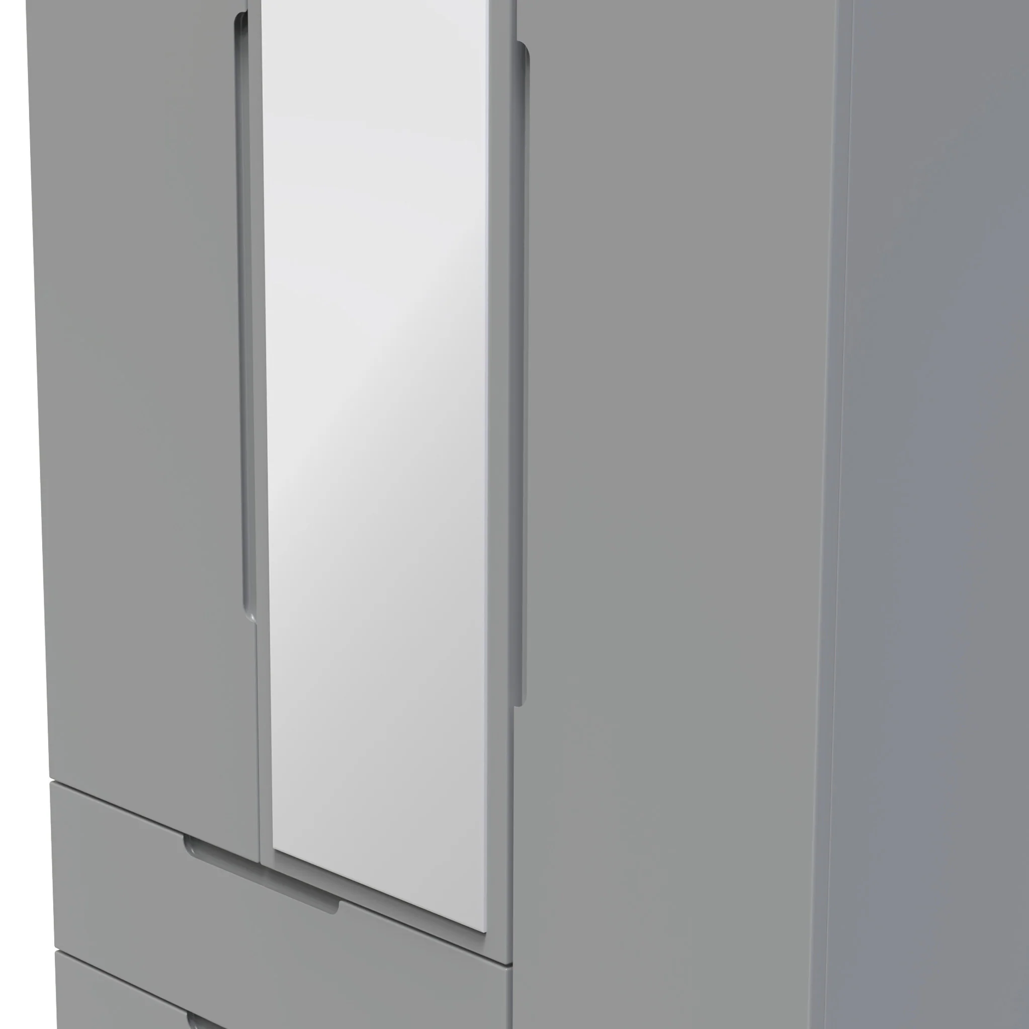 Henshaw 2 Drawer Triple Wardrobe - Image 15