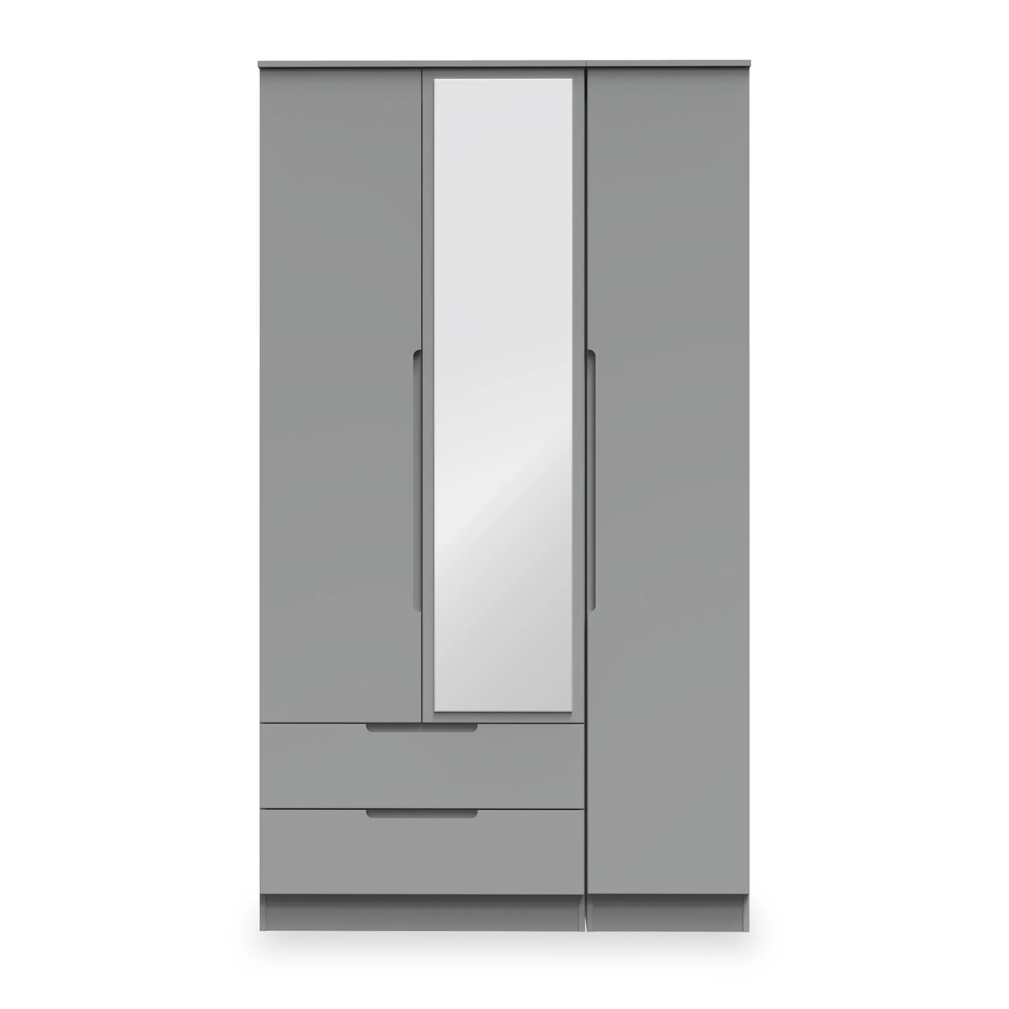 Henshaw 2 Drawer Triple Wardrobe - Image 17