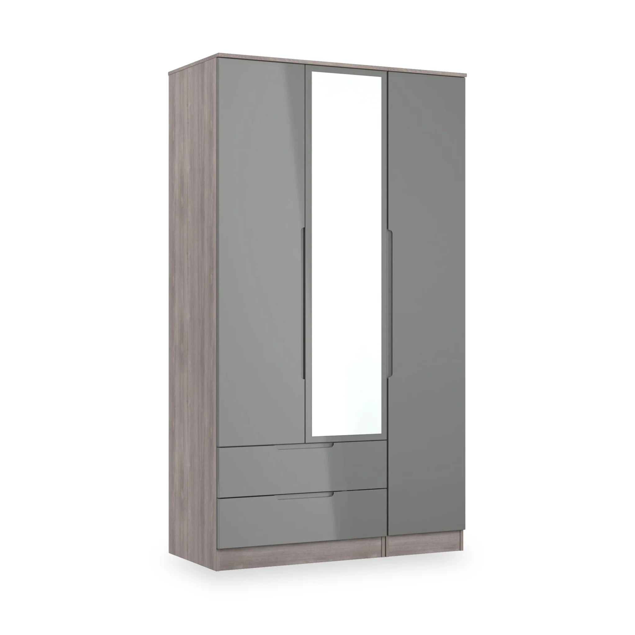 Henshaw 2 Drawer Triple Wardrobe - Image 25