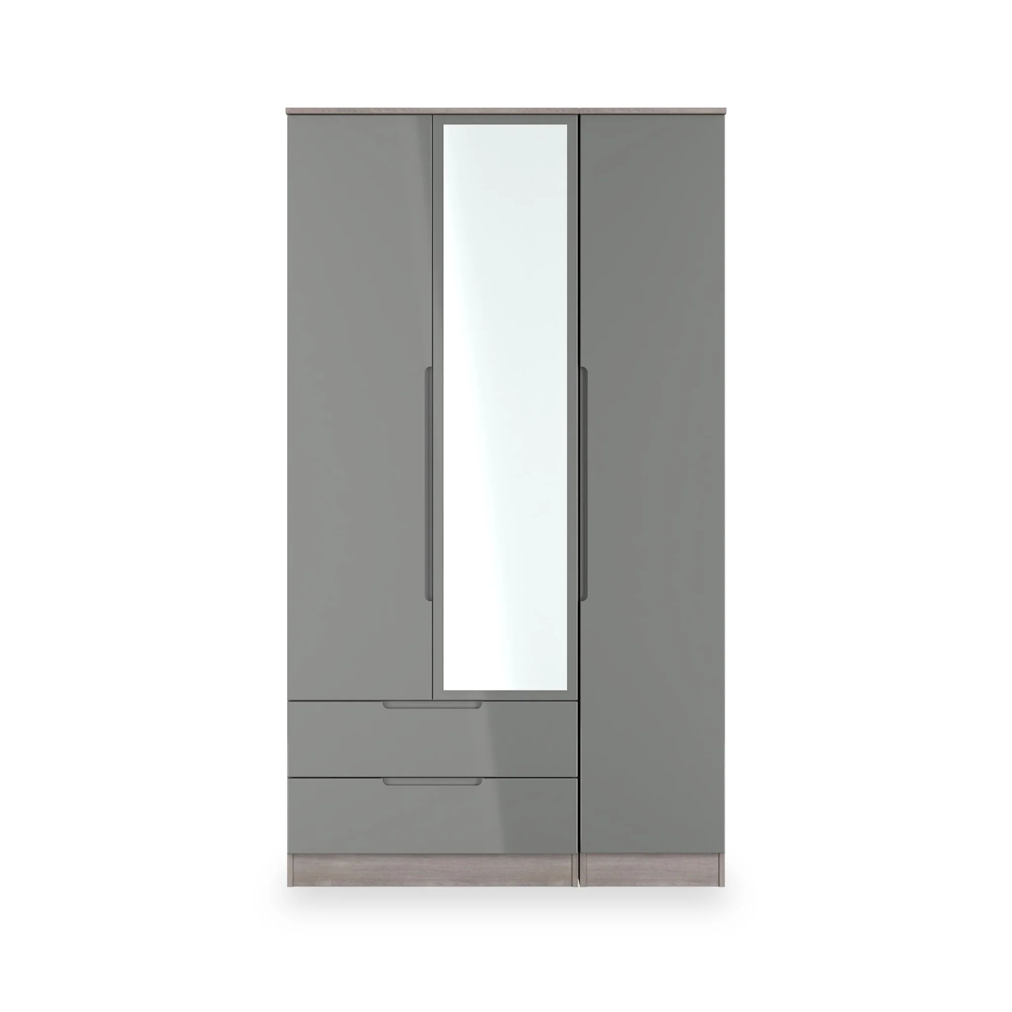 Henshaw 2 Drawer Triple Wardrobe - Image 27