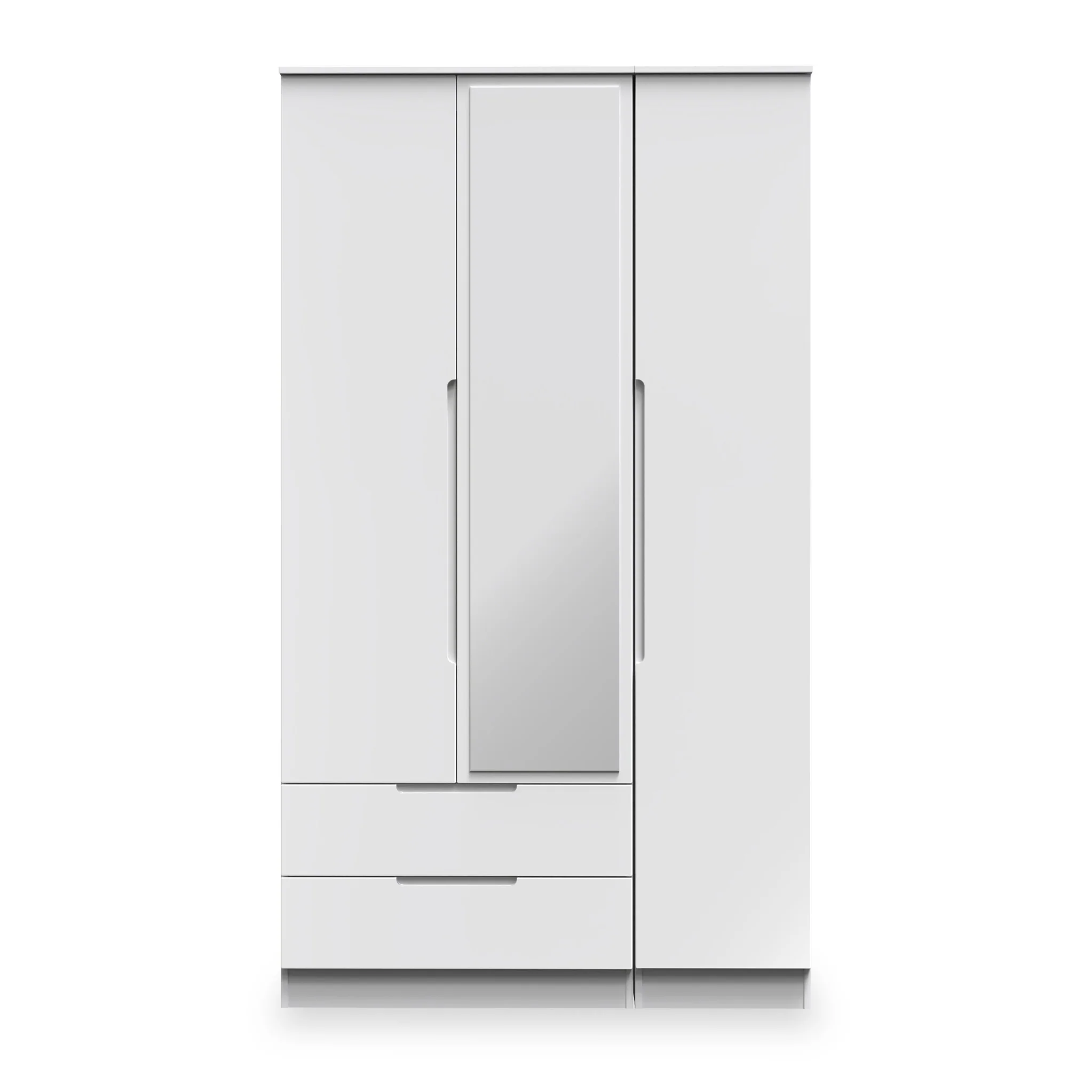 Henshaw 2 Drawer Triple Wardrobe - Image 3