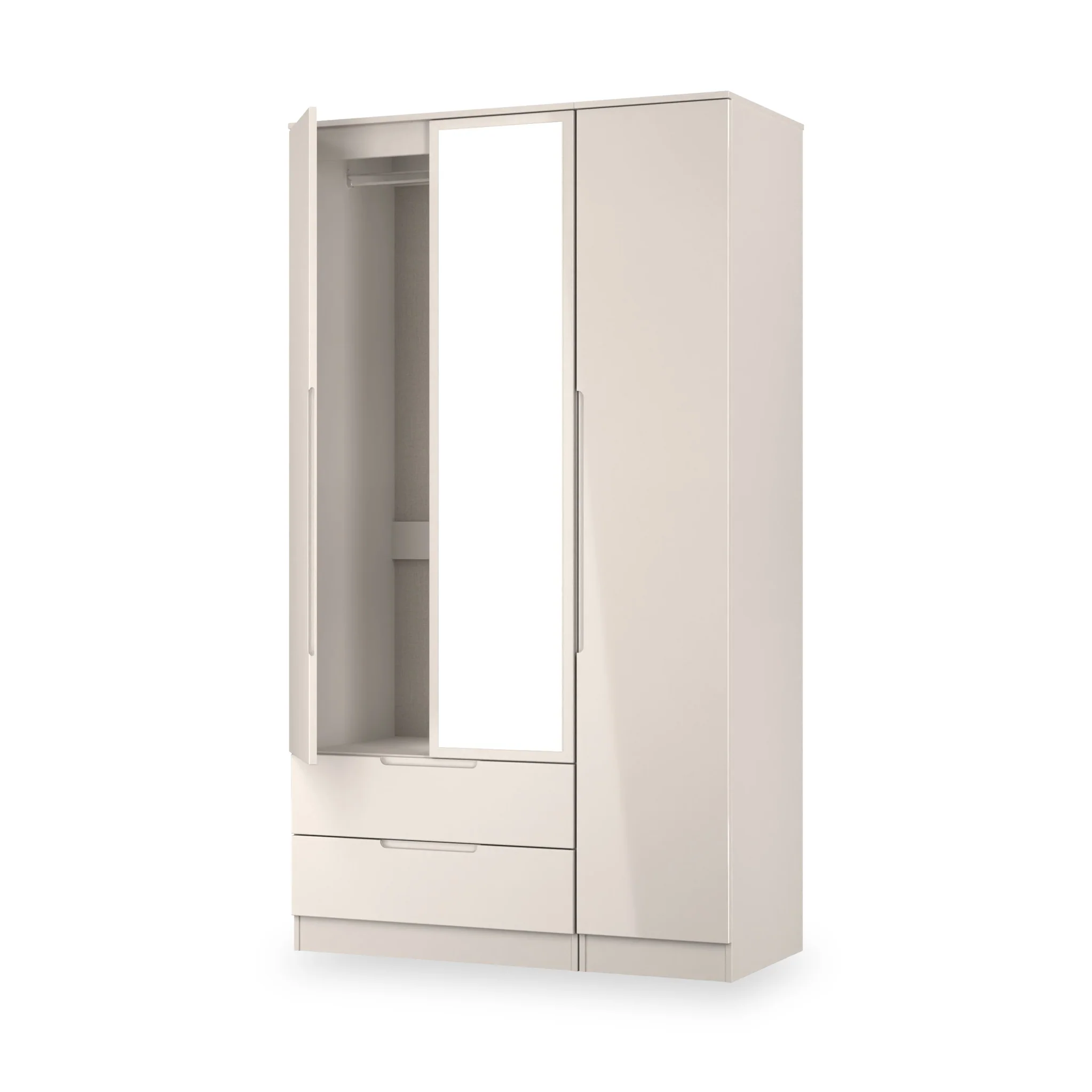 Henshaw 2 Drawer Triple Wardrobe - Image 37