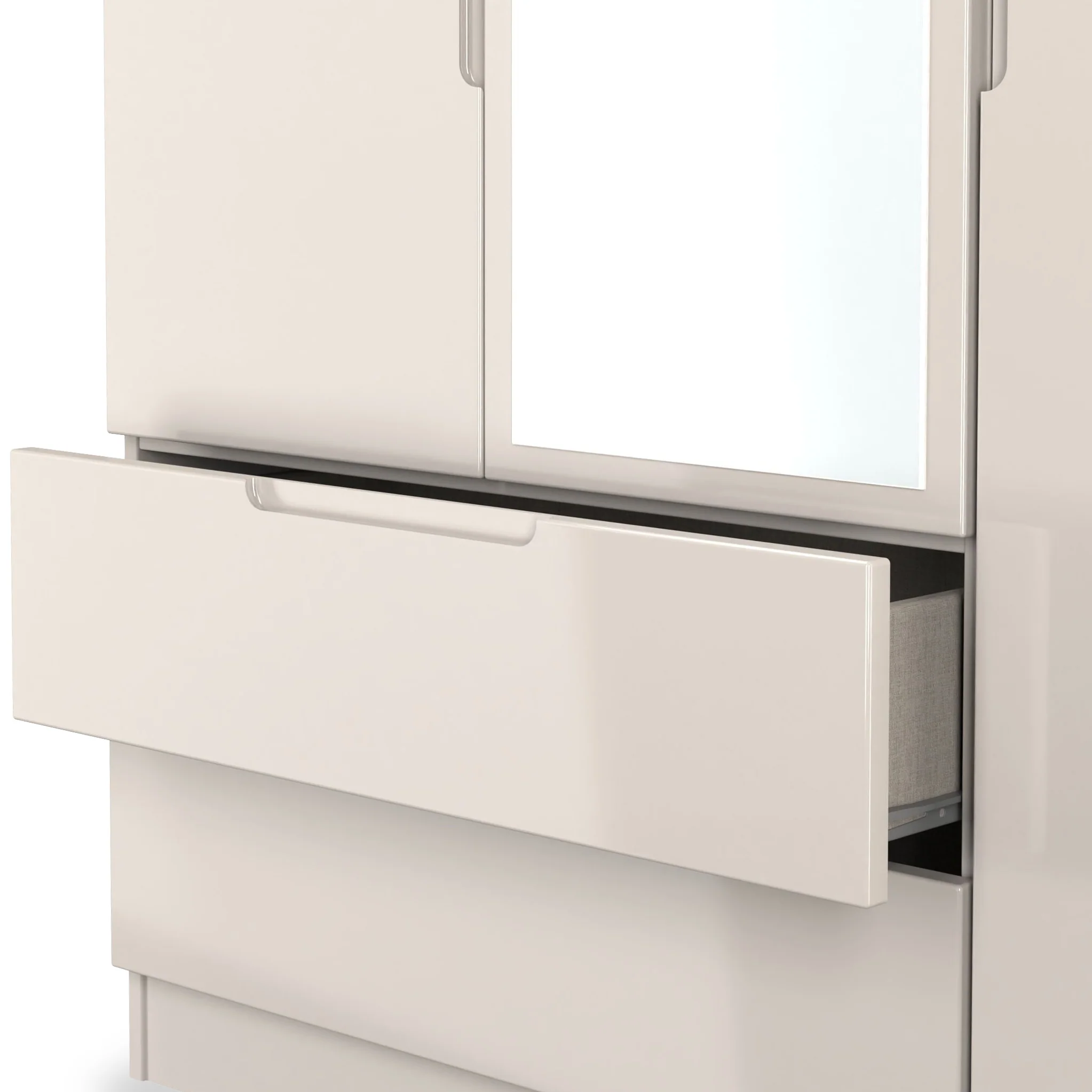 Henshaw 2 Drawer Triple Wardrobe - Image 38