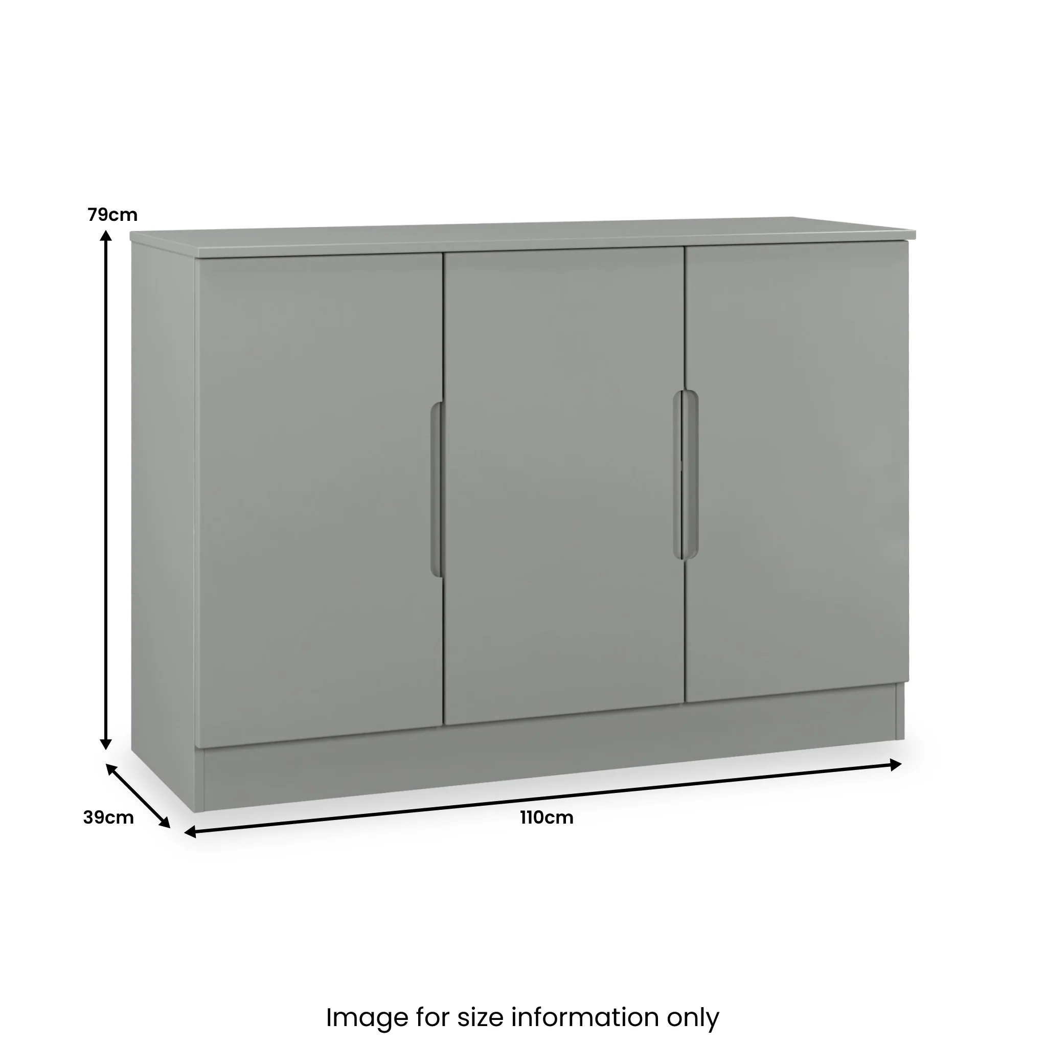 Henshaw 3 Door Large Sideboard - Image 27