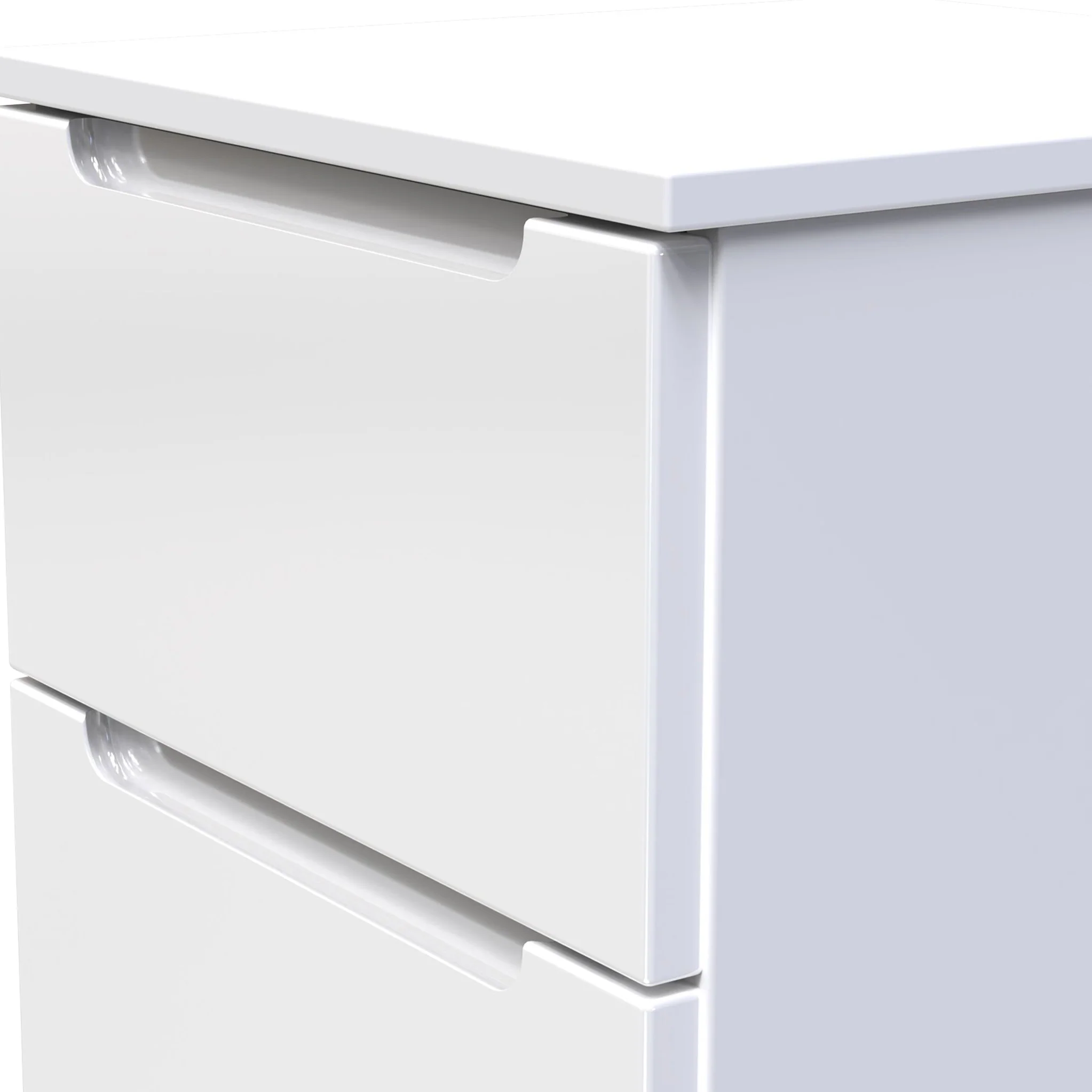 Henshaw 3 Drawer Bedside Table - Image 4