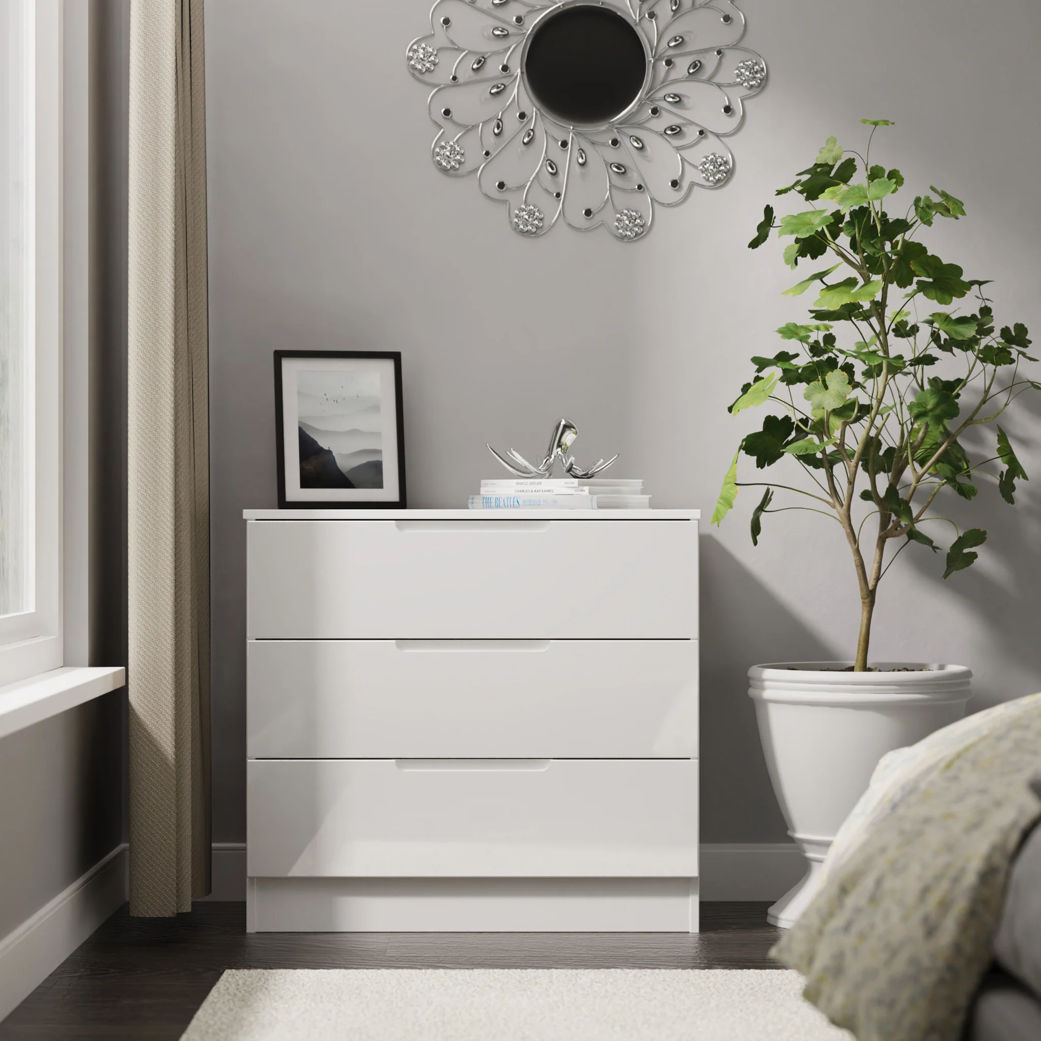 Henshaw 3 Drawer Chest - Image 2