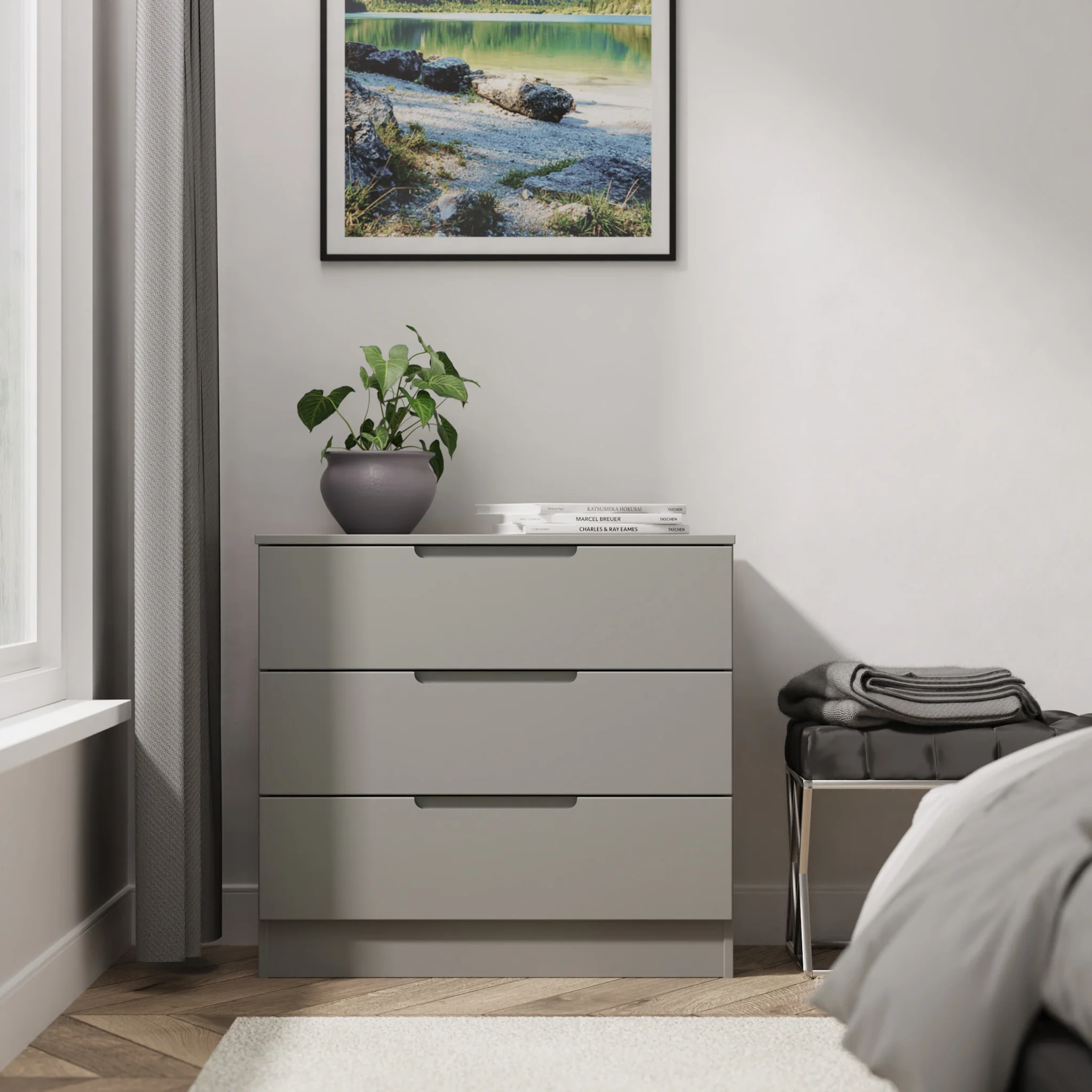 Henshaw 3 Drawer Chest - Image 8