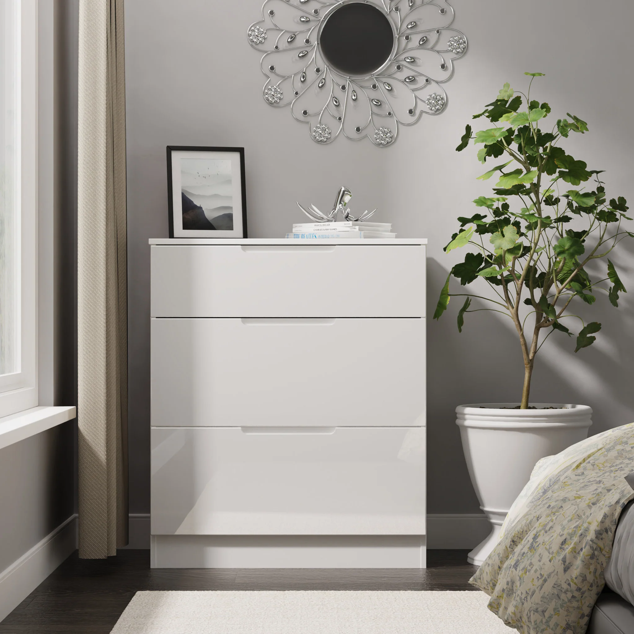 Henshaw 3 Drawer Deep Chest - Image 2