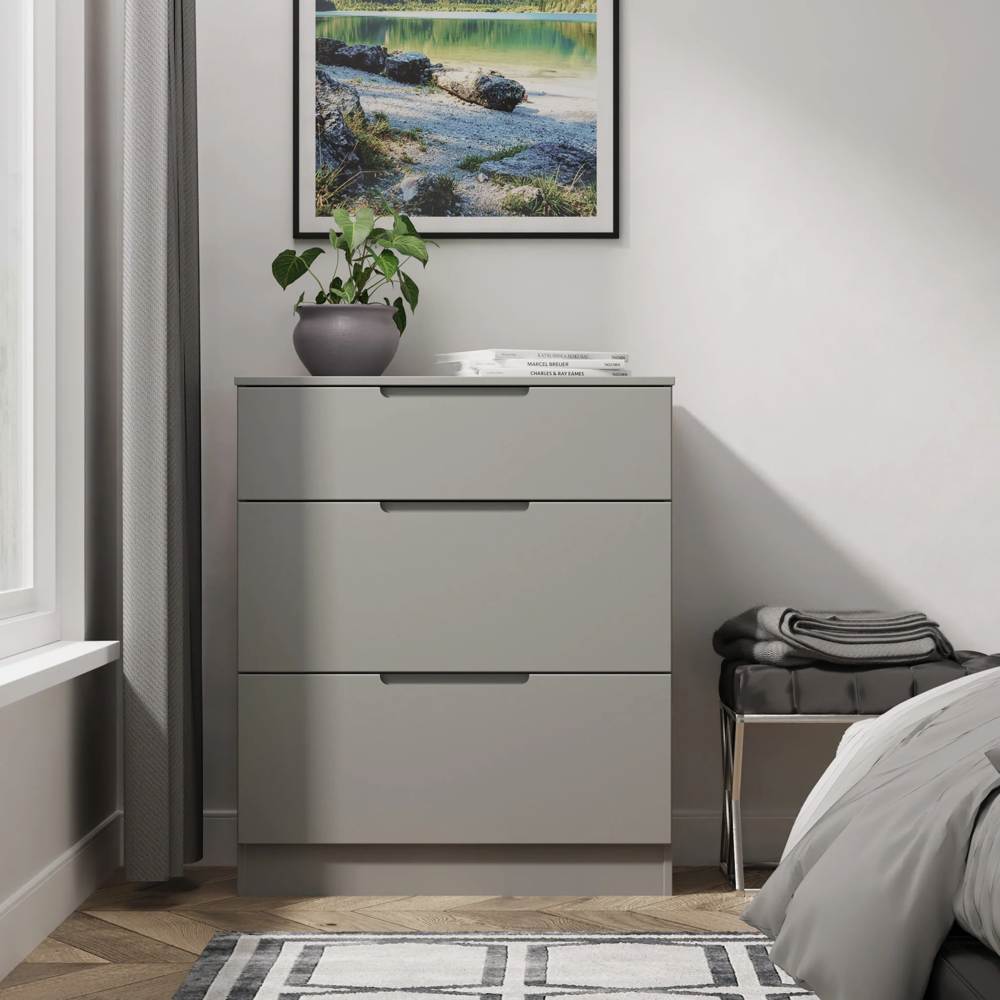 Henshaw 3 Drawer Deep Chest - Image 8