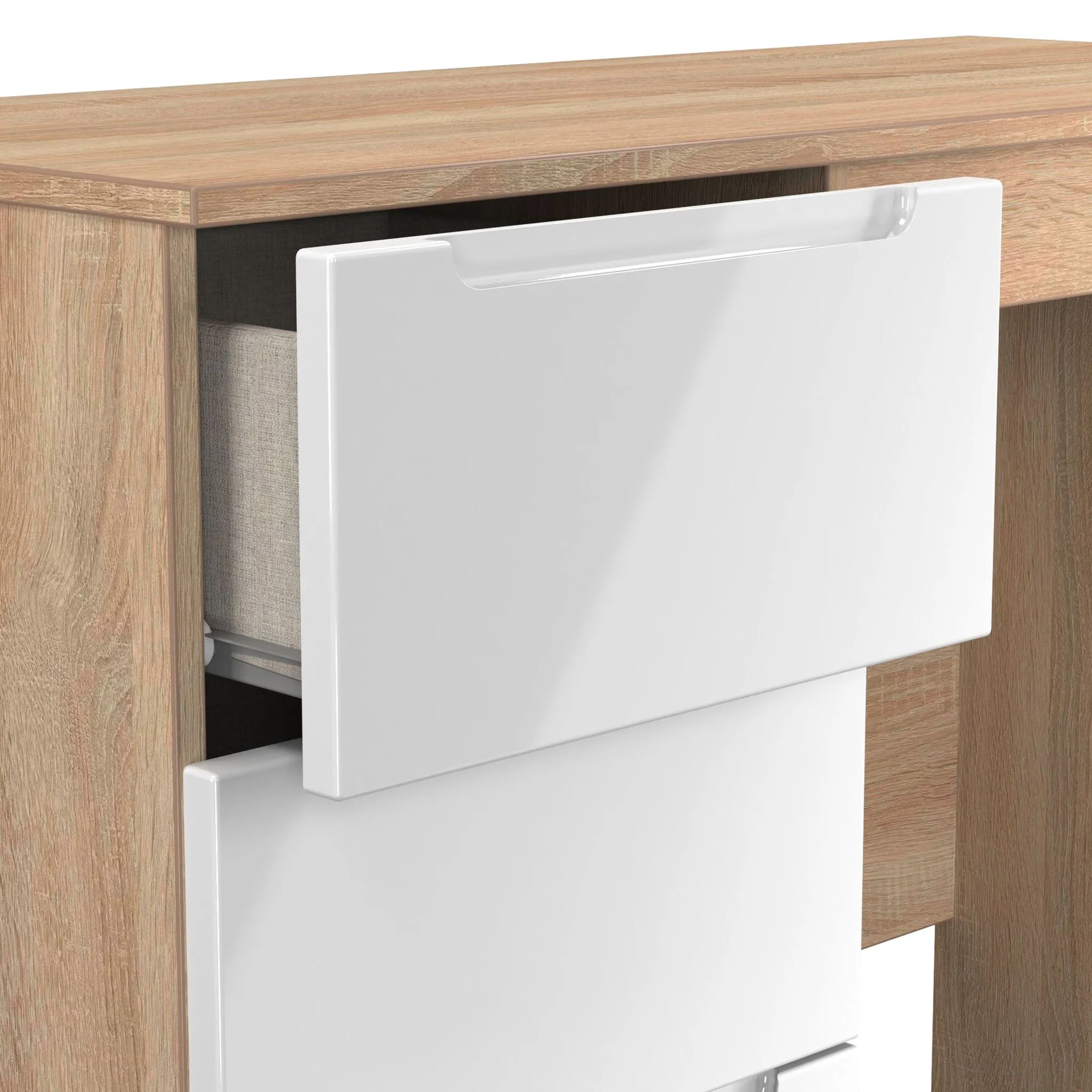 Henshaw 3 Drawer Dressing Table - Image 17