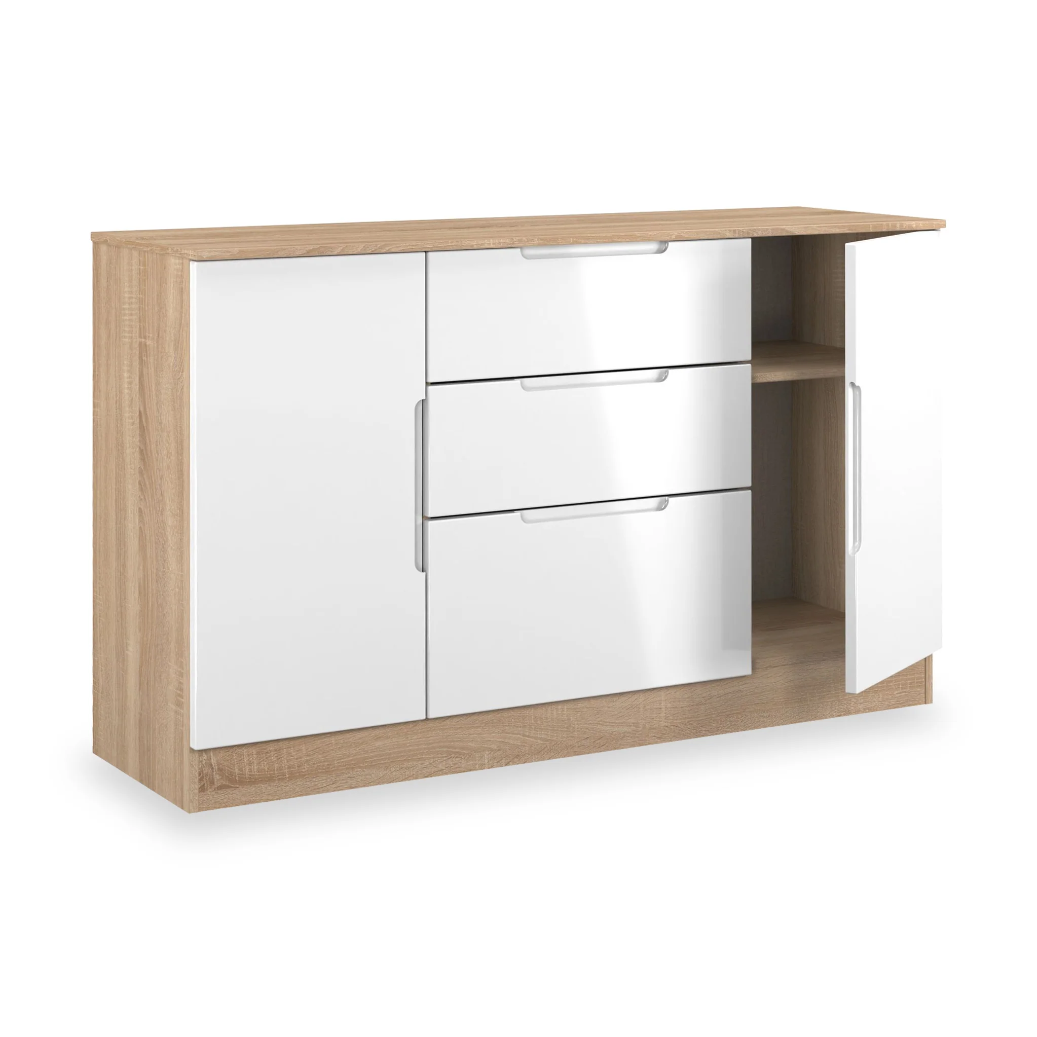 Henshaw 3 Drawer Extra Large Sideboard - Image 12