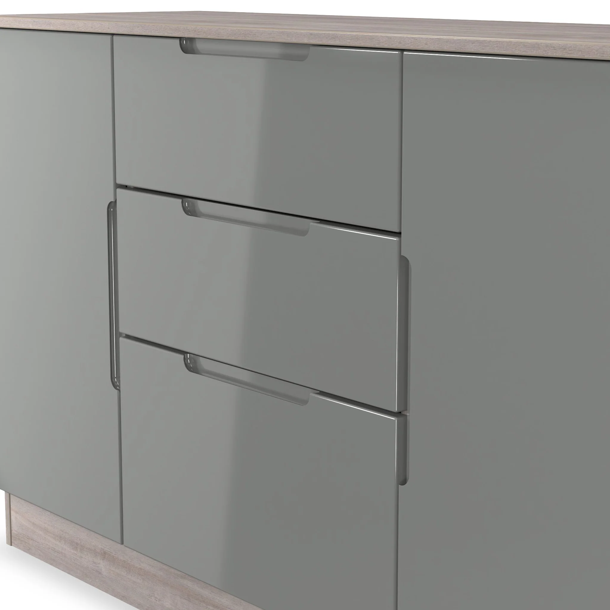 Henshaw 3 Drawer Extra Large Sideboard - Image 20