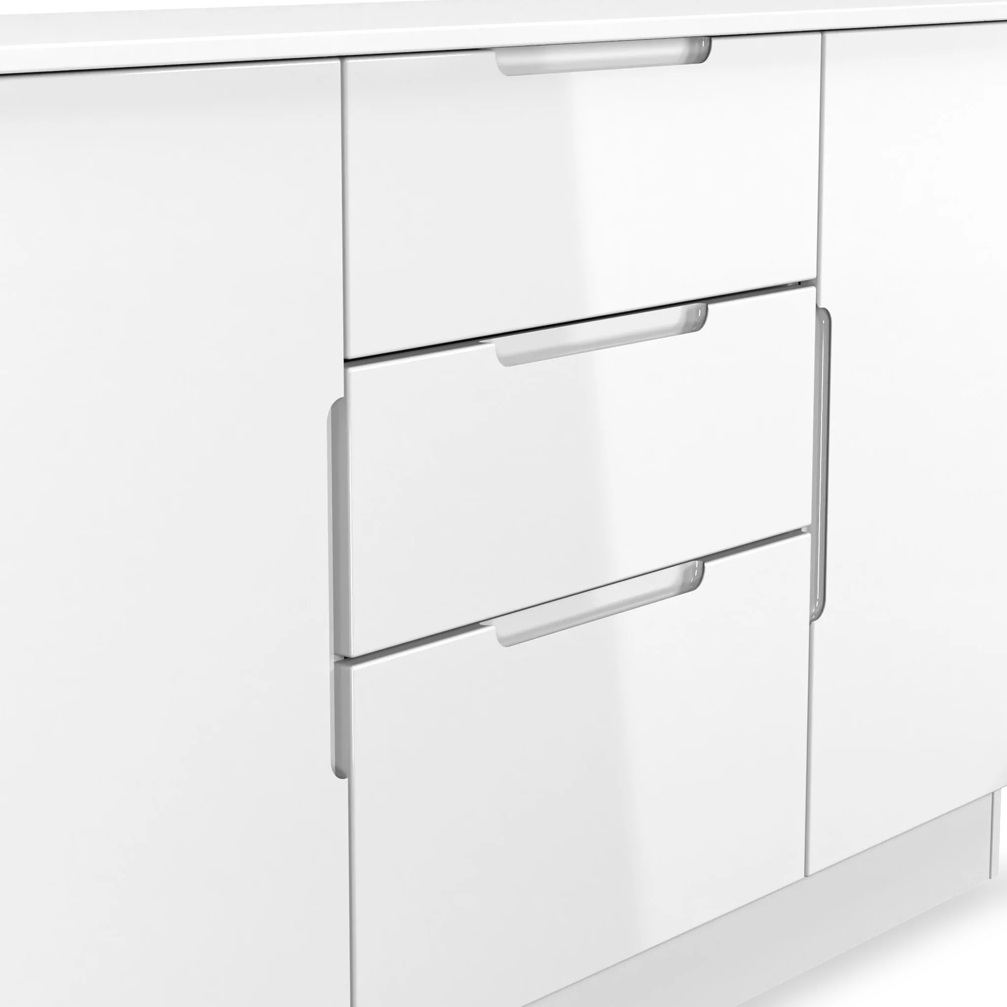 Henshaw 3 Drawer Extra Large Sideboard - Image 6
