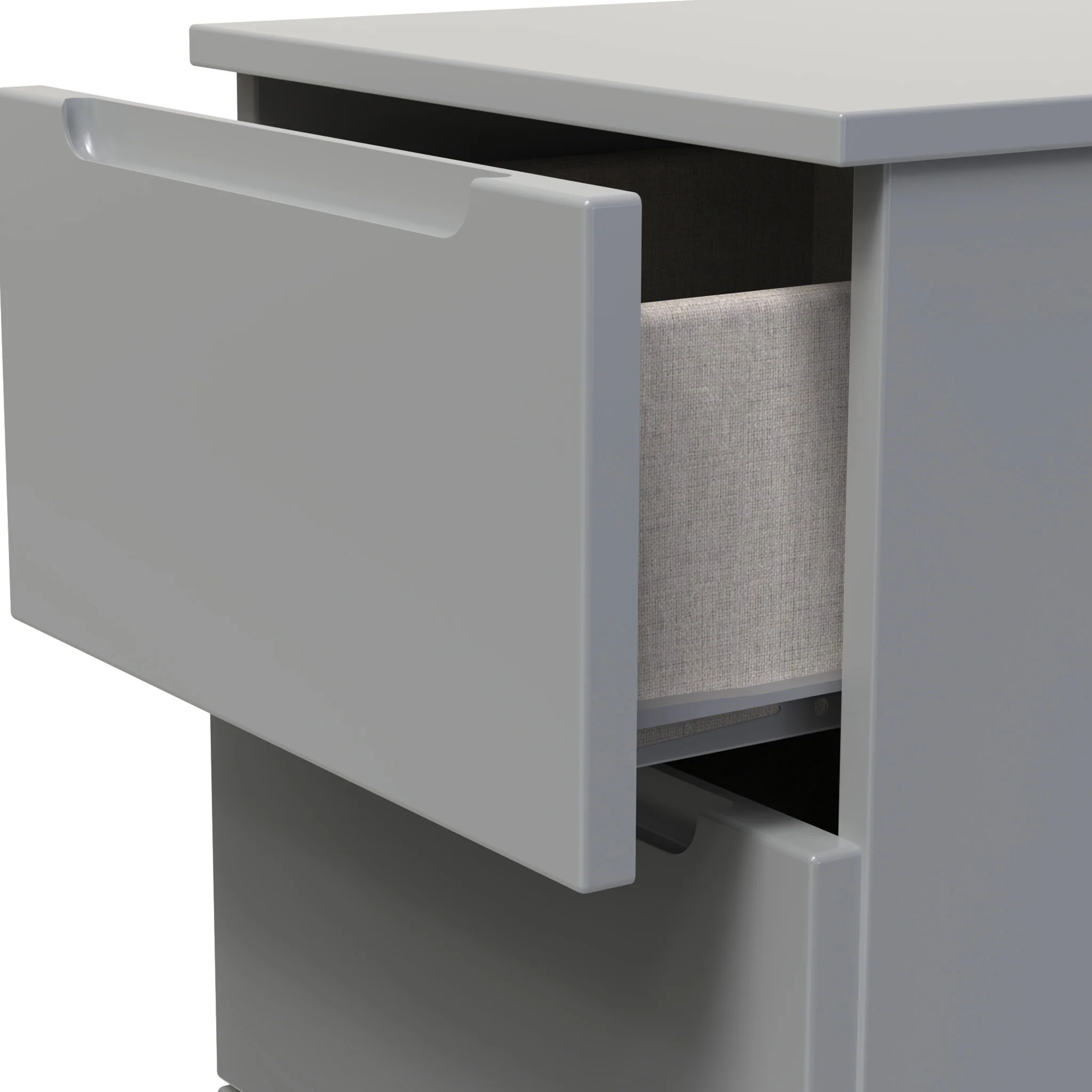 Henshaw 3 Drawer Bedside Table - Image 10