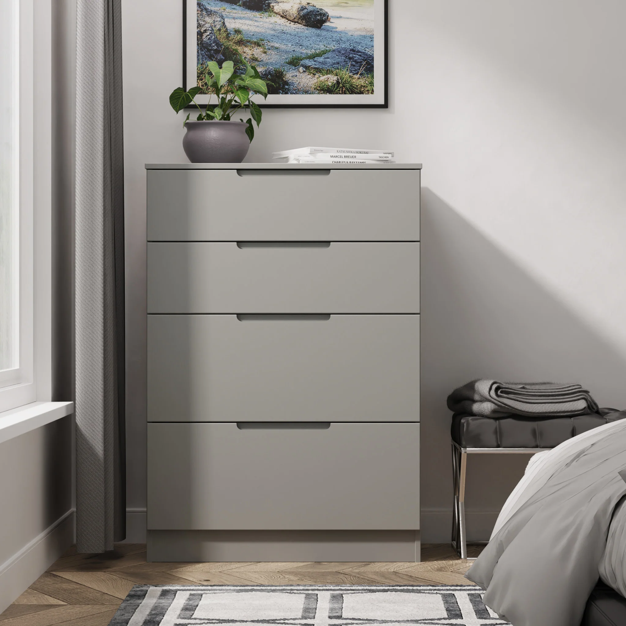 Henshaw 4 Drawer Deep Chest - Image 8