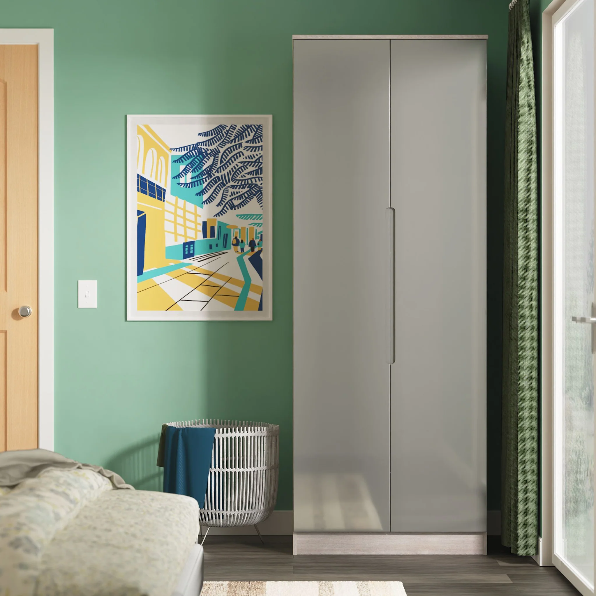 Henshaw Tall Double Wardrobe - Image 19
