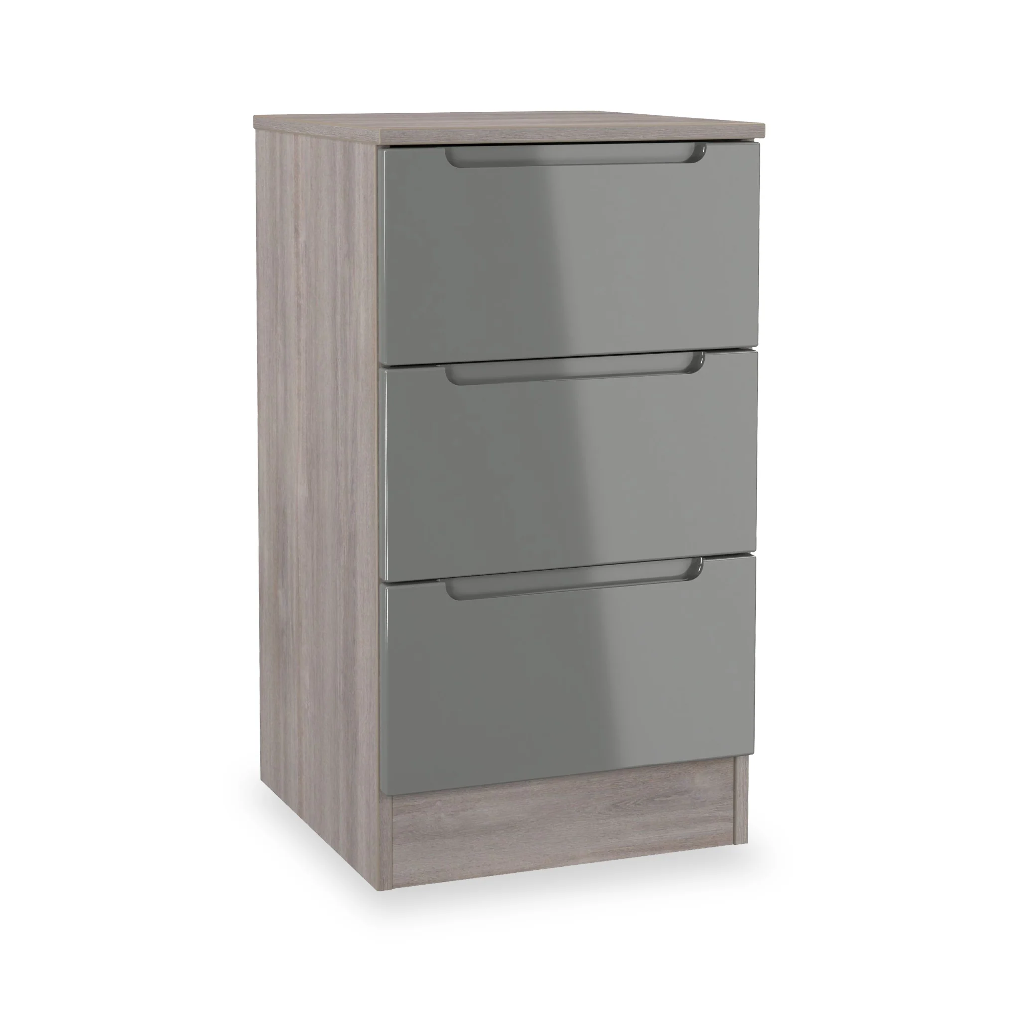 Henshaw 3 Drawer Bedside Table - Image 18