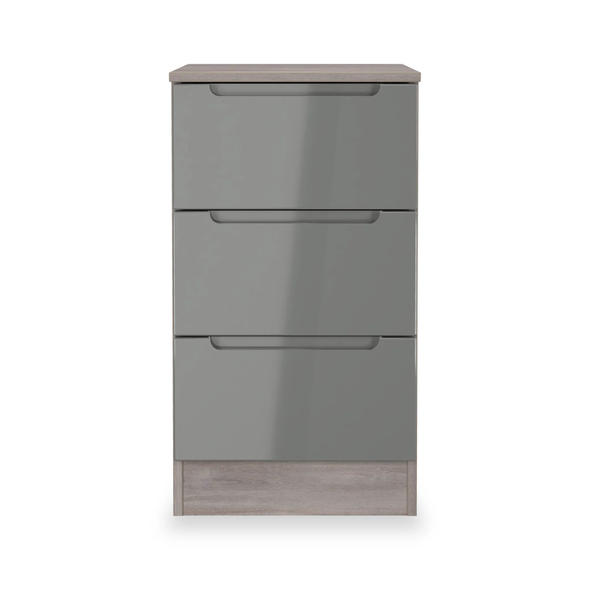 Henshaw 3 Drawer Bedside Table - Image 20