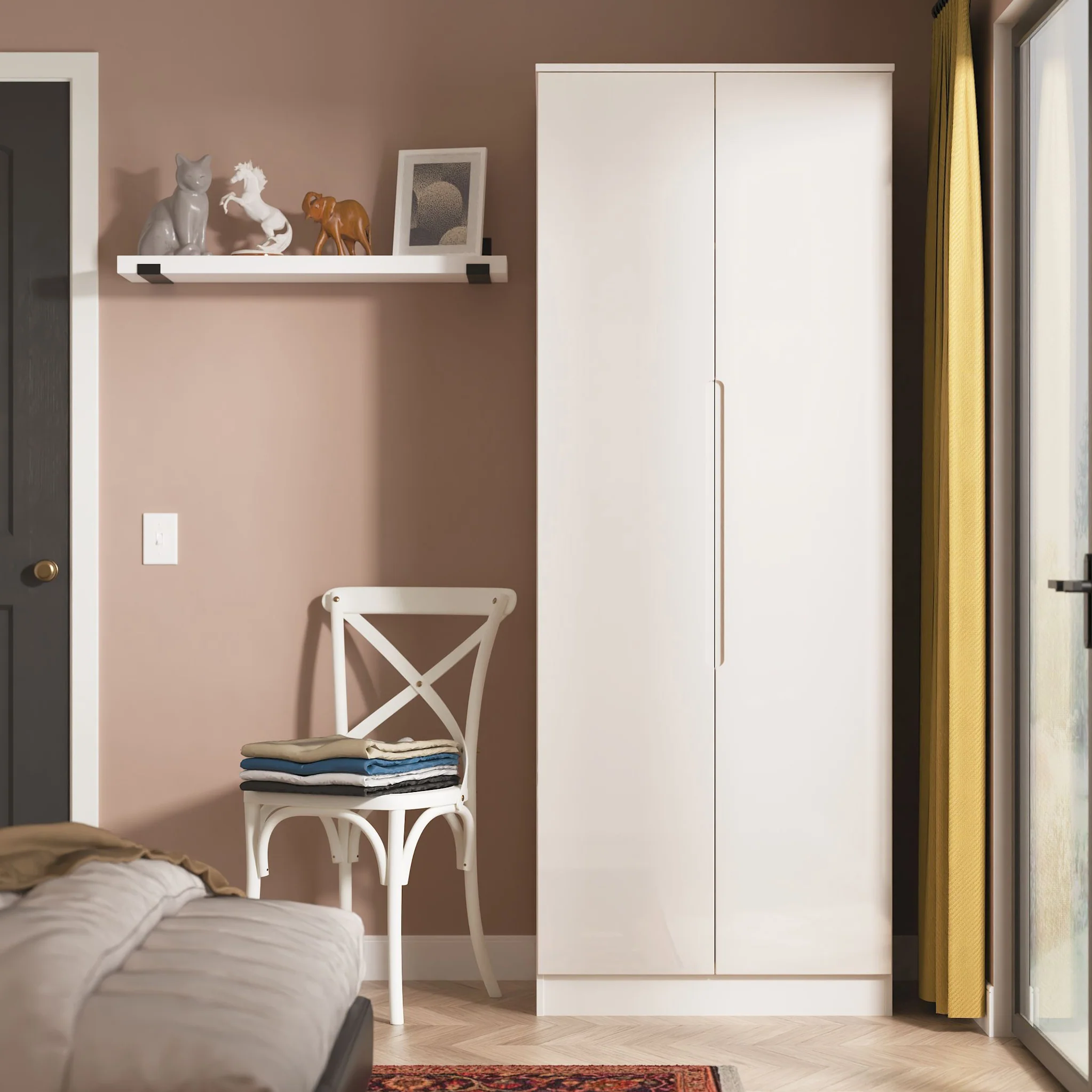 Henshaw Tall Double Wardrobe - Image 27