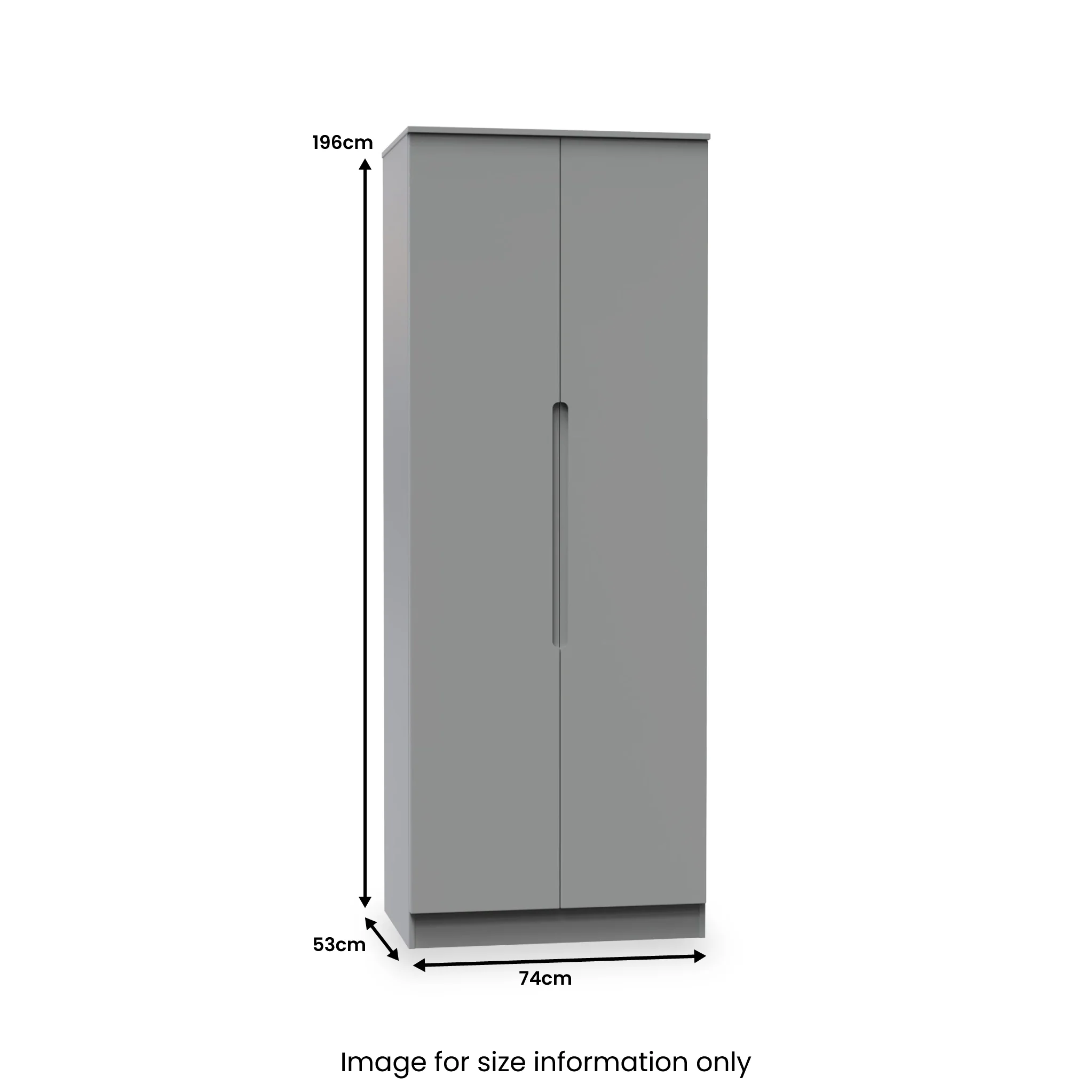 Henshaw Tall Double Wardrobe - Image 34