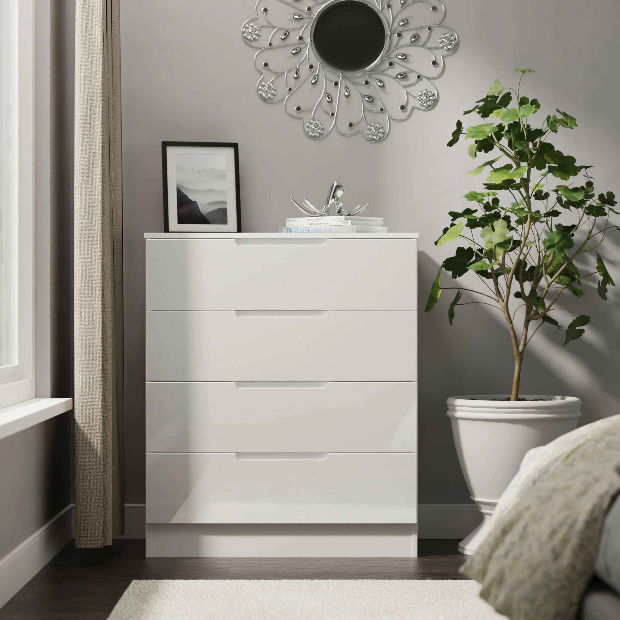 Henshaw 4 Drawer Chest - Image 2