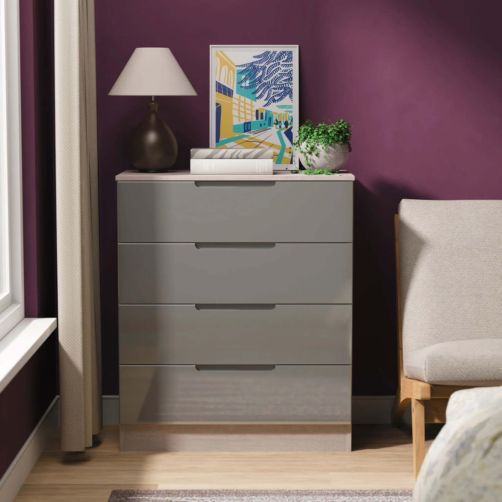 Henshaw 4 Drawer Chest - Image 20