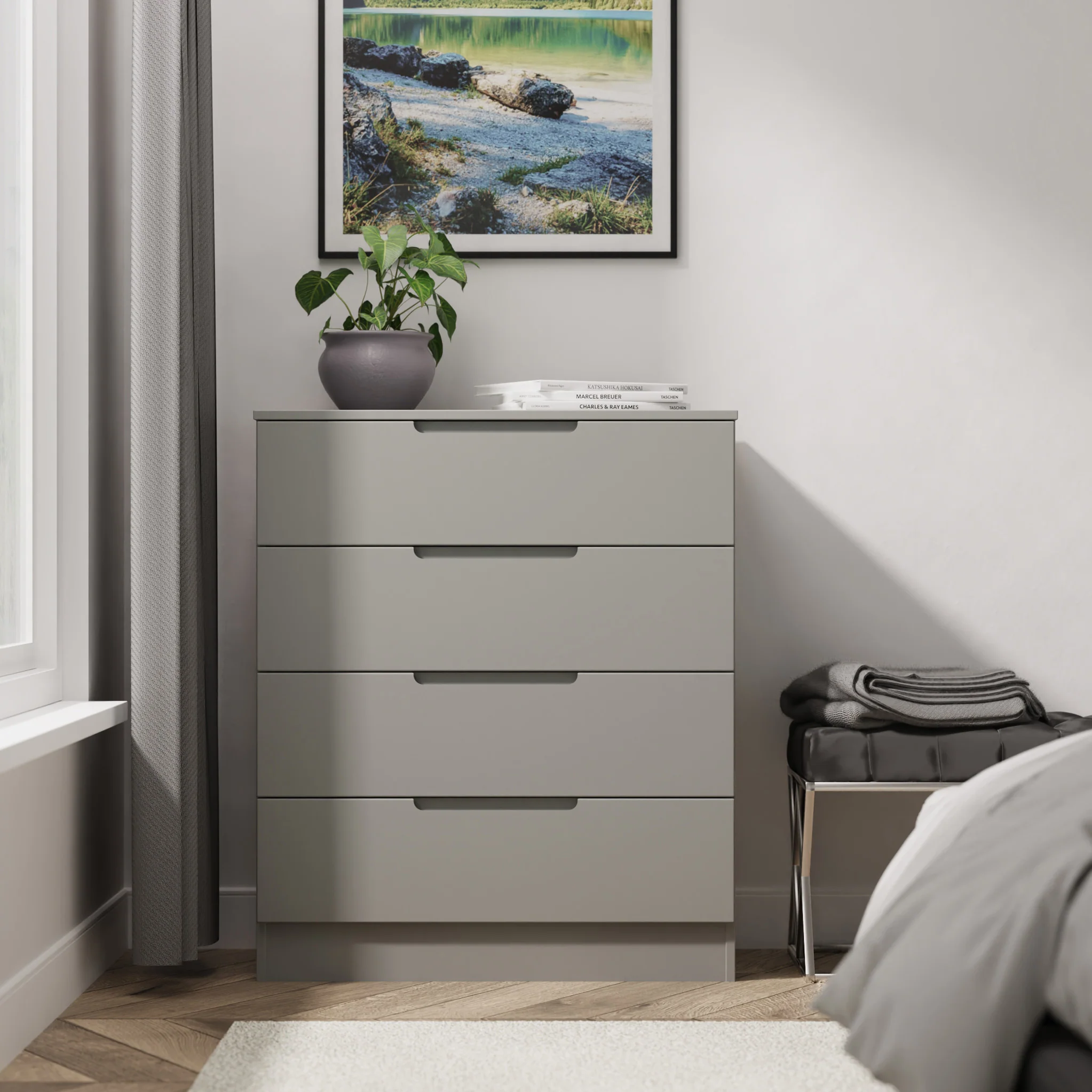 Henshaw 4 Drawer Chest - Image 8