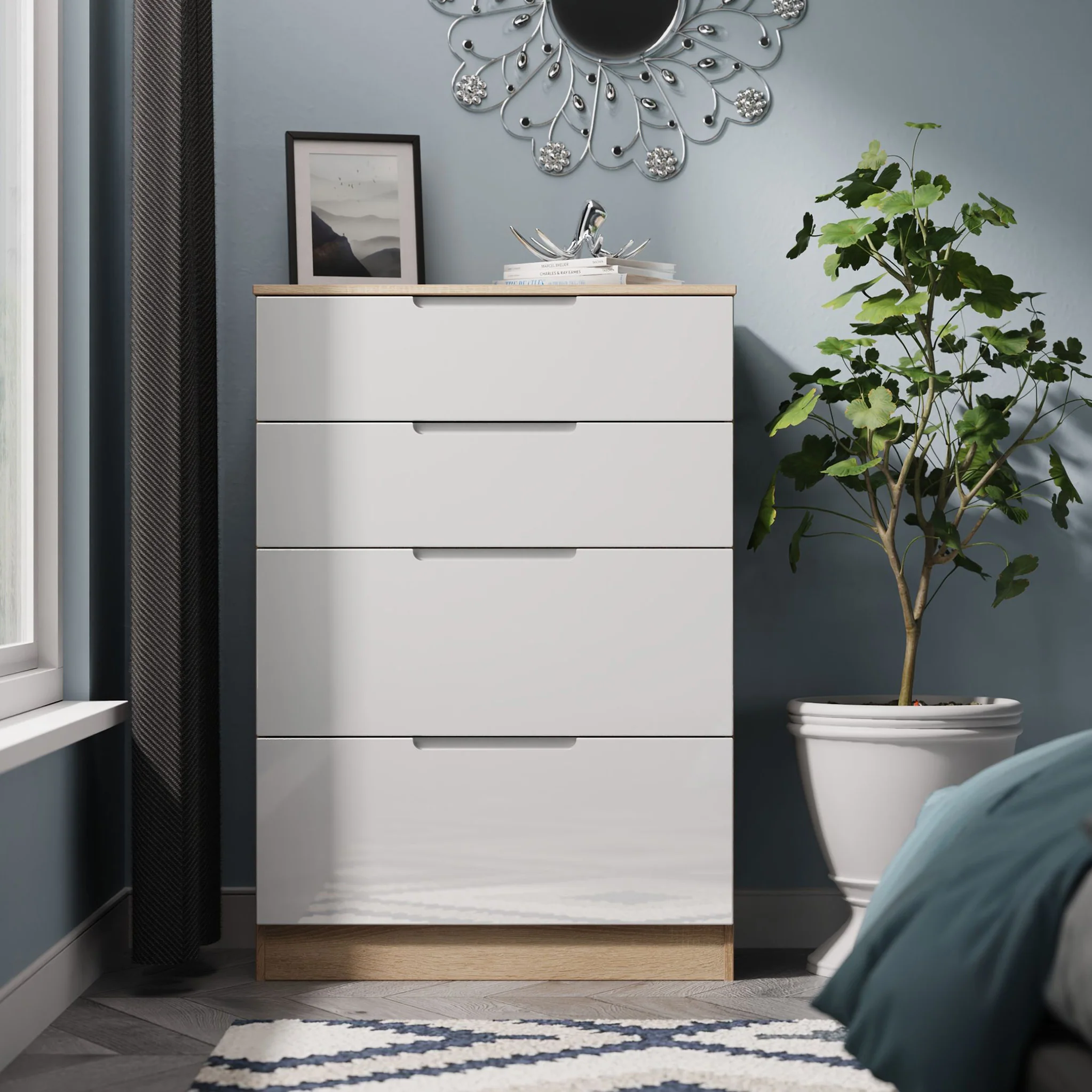 Henshaw 4 Drawer Deep Chest - Image 14