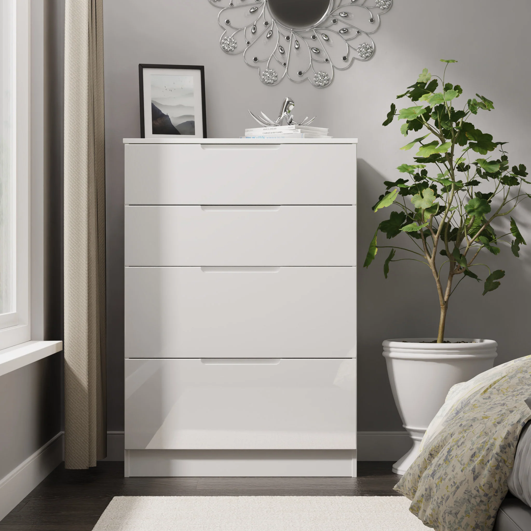 Henshaw 4 Drawer Deep Chest - Image 2
