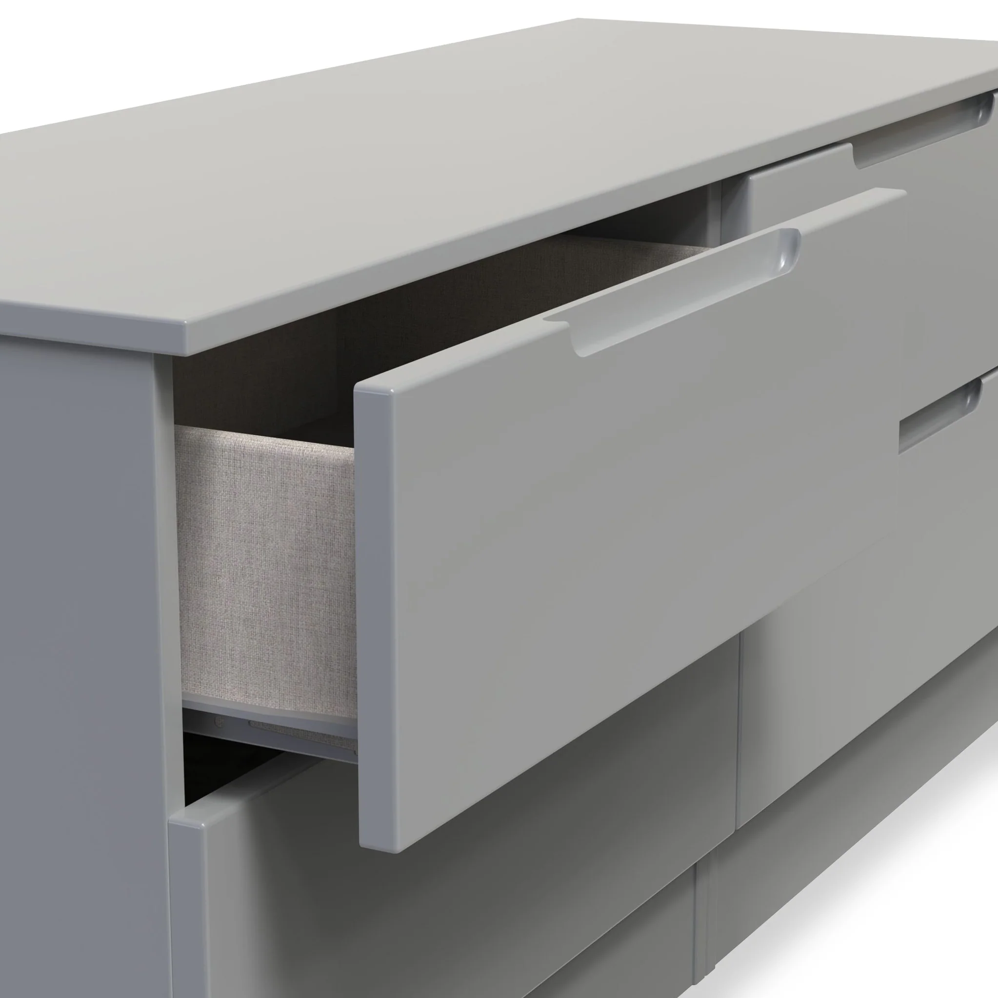 Henshaw 4 Drawer Low Chest - Image 11