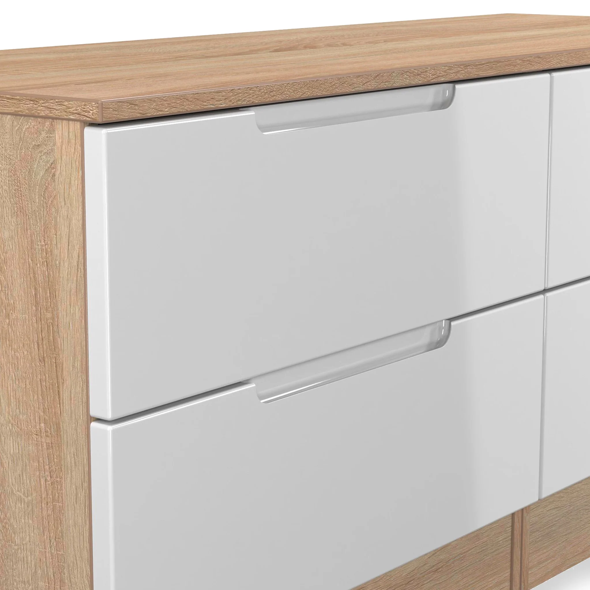 Henshaw 4 Drawer Low Chest - Image 16