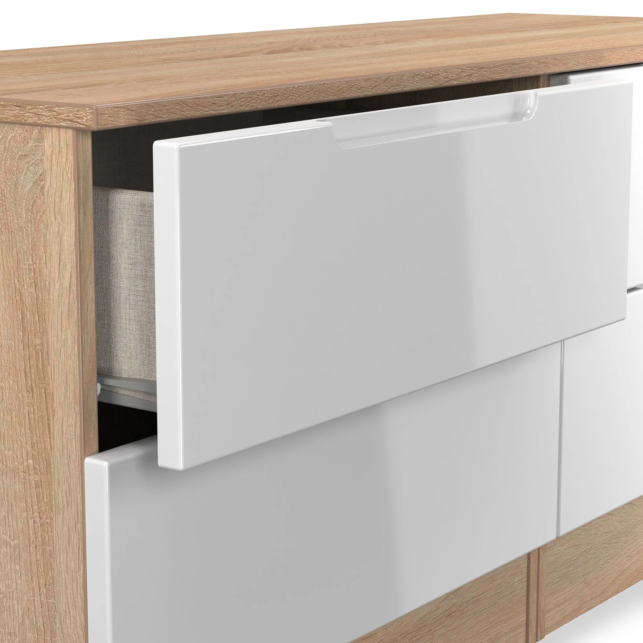 Henshaw 4 Drawer Low Chest - Image 17