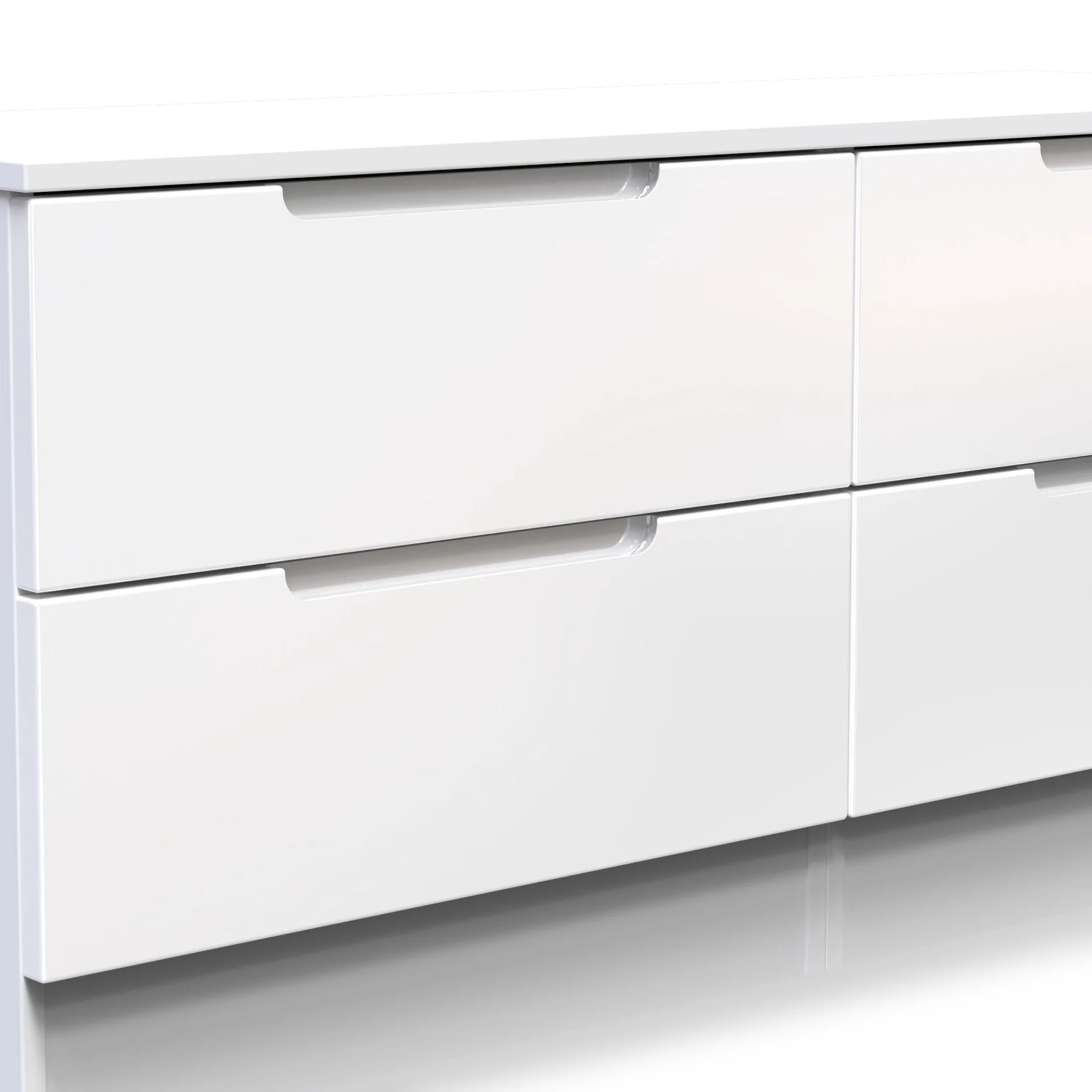 Henshaw 4 Drawer Low Chest - Image 4