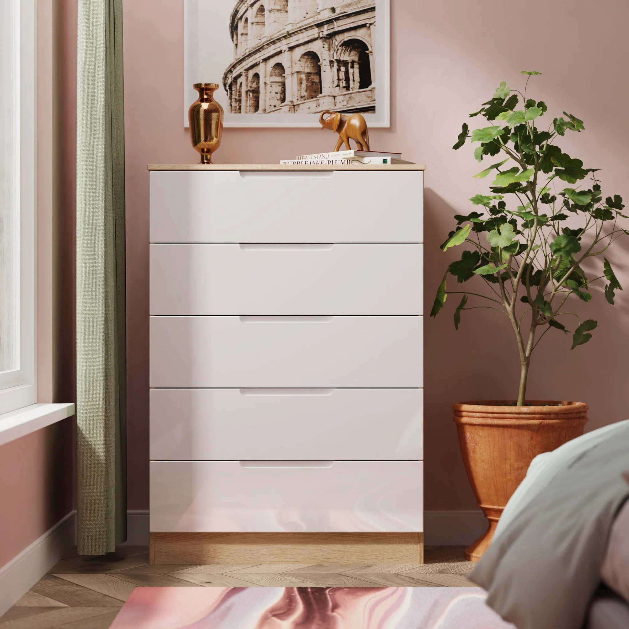 Henshaw 5 Drawer Chest - Image 14
