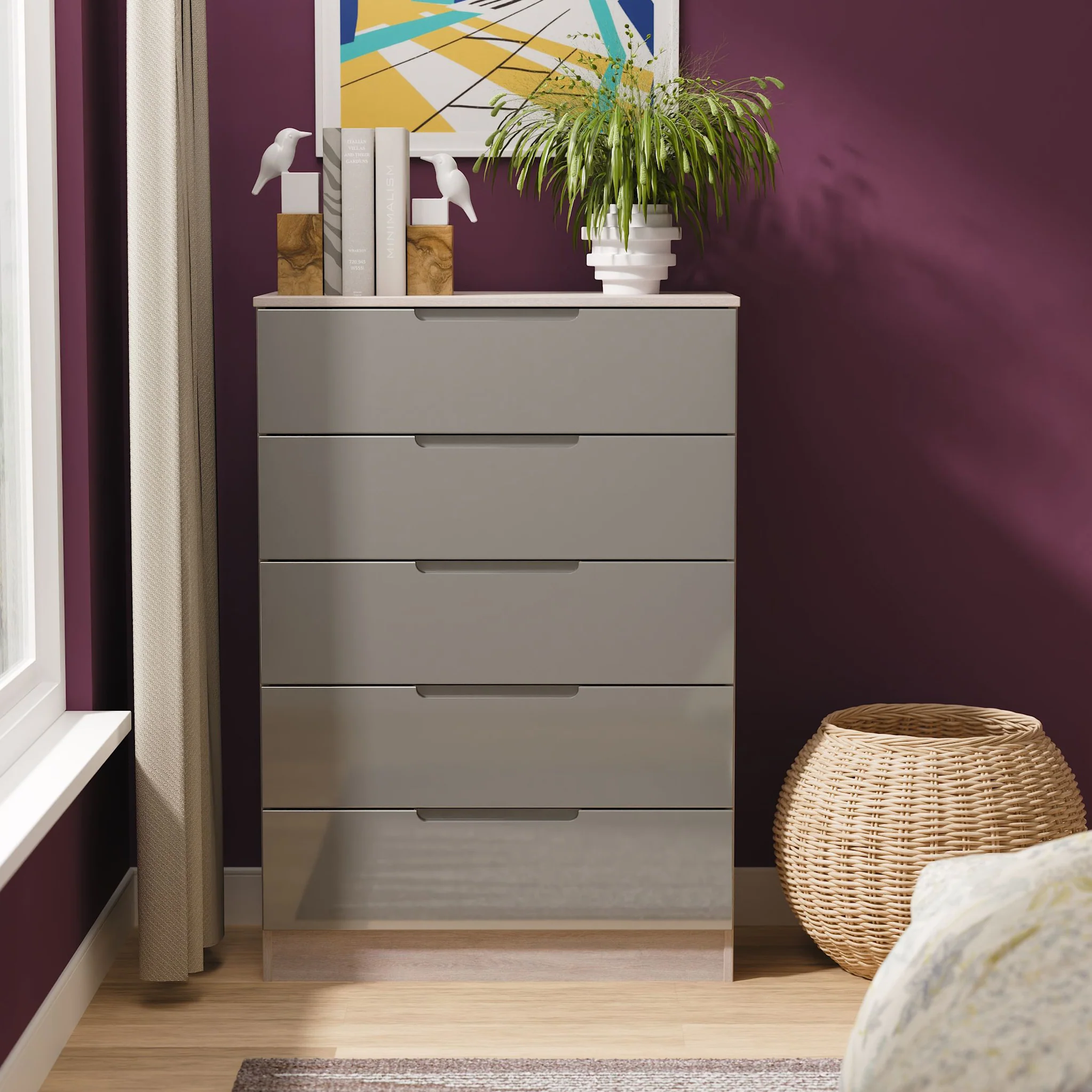Henshaw 5 Drawer Chest - Image 19