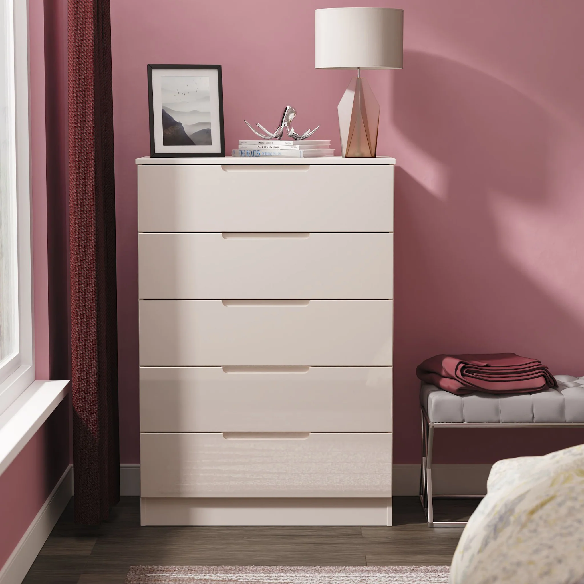 Henshaw 5 Drawer Chest - Image 25