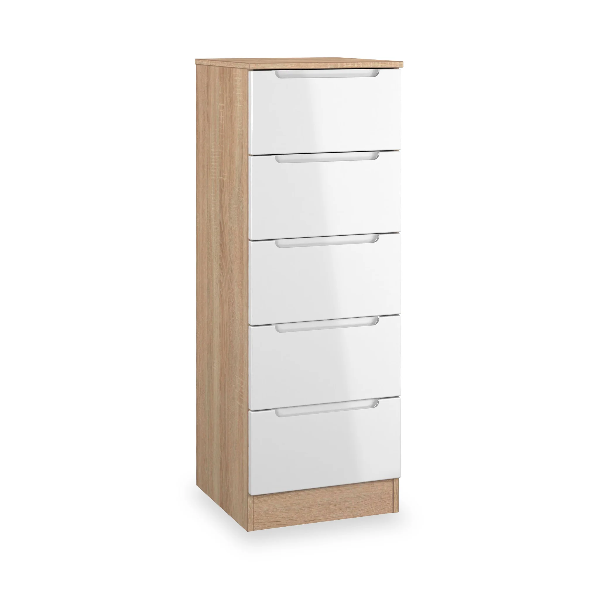 Henshaw 5 Drawer Tall Boy Chest - Image 13