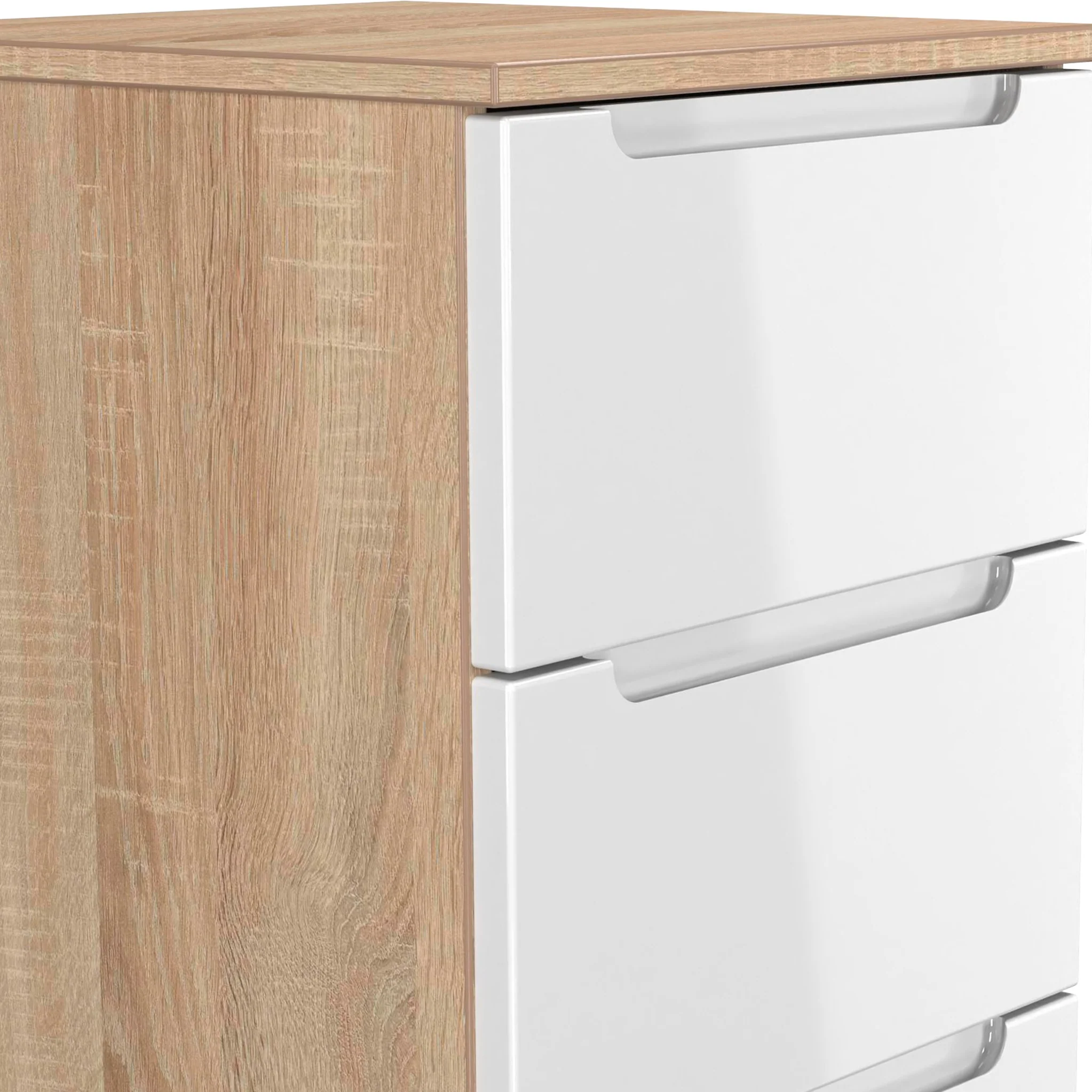 Henshaw 5 Drawer Tall Boy Chest - Image 16