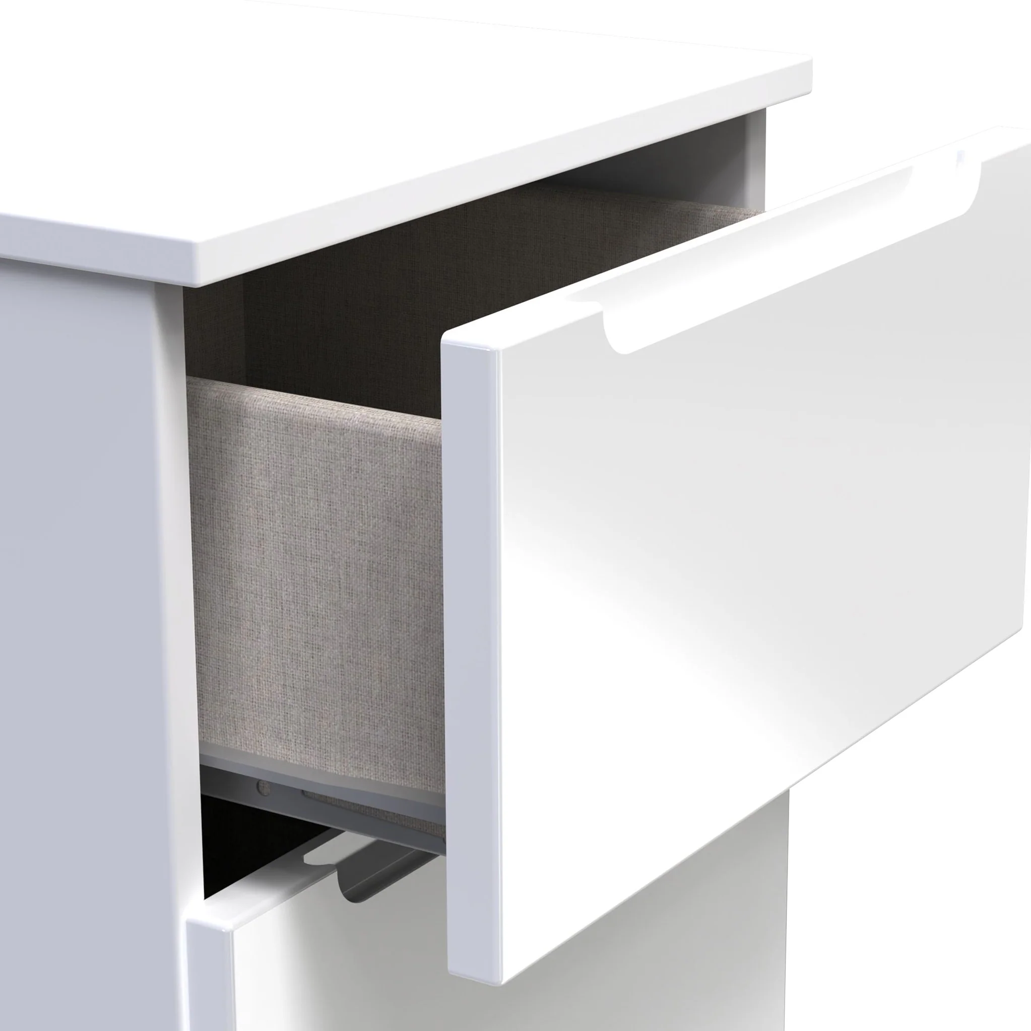Henshaw 5 Drawer Tall Boy Chest - Image 5
