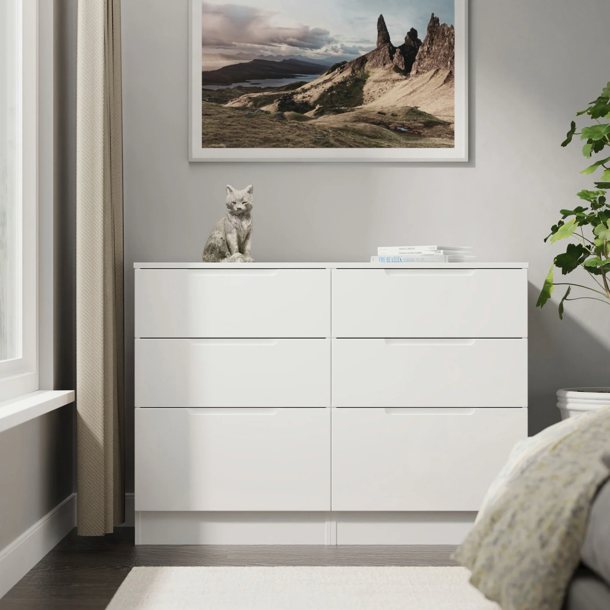 Henshaw 6 Drawer Chest - Image 2