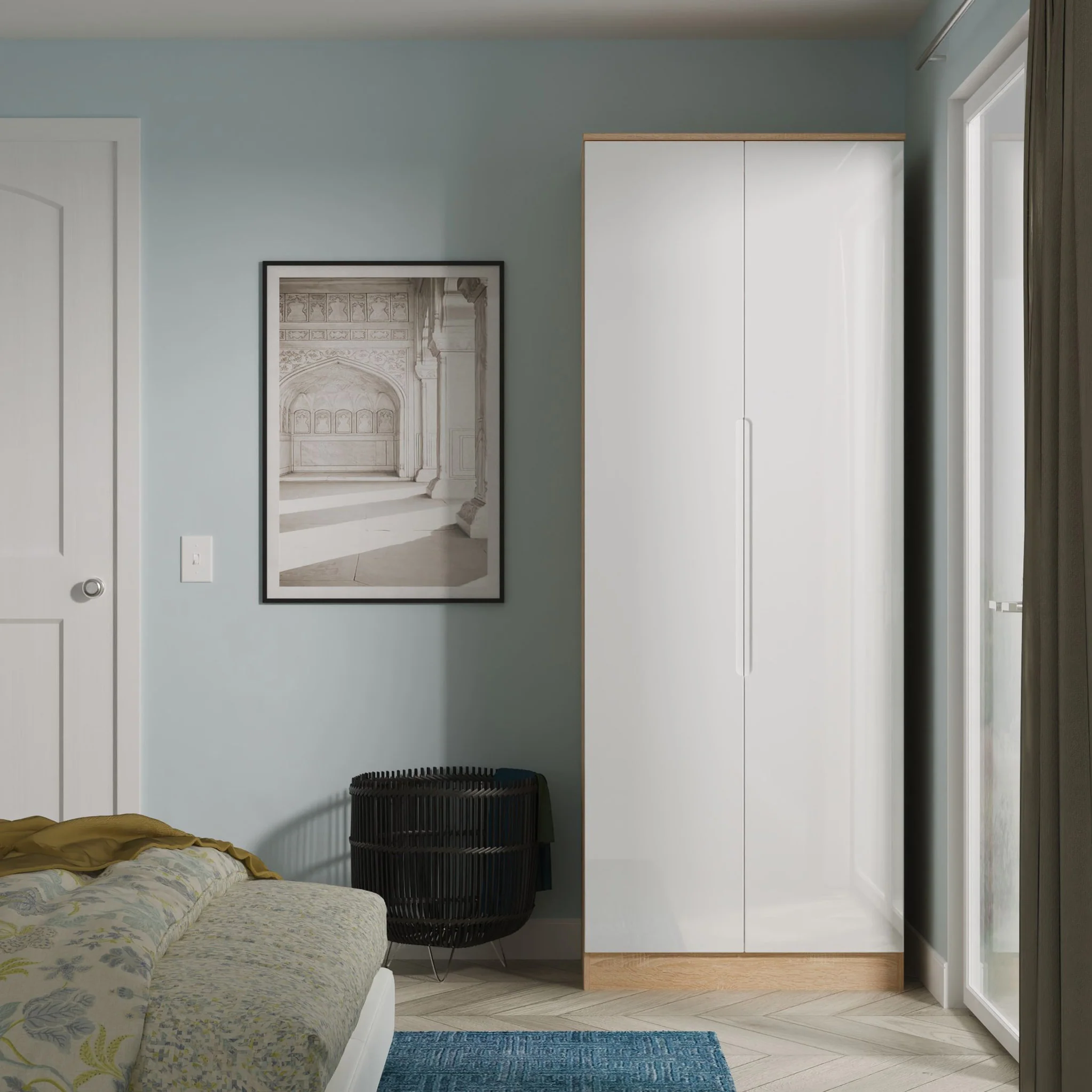 Henshaw Tall Double Wardrobe - Image 14