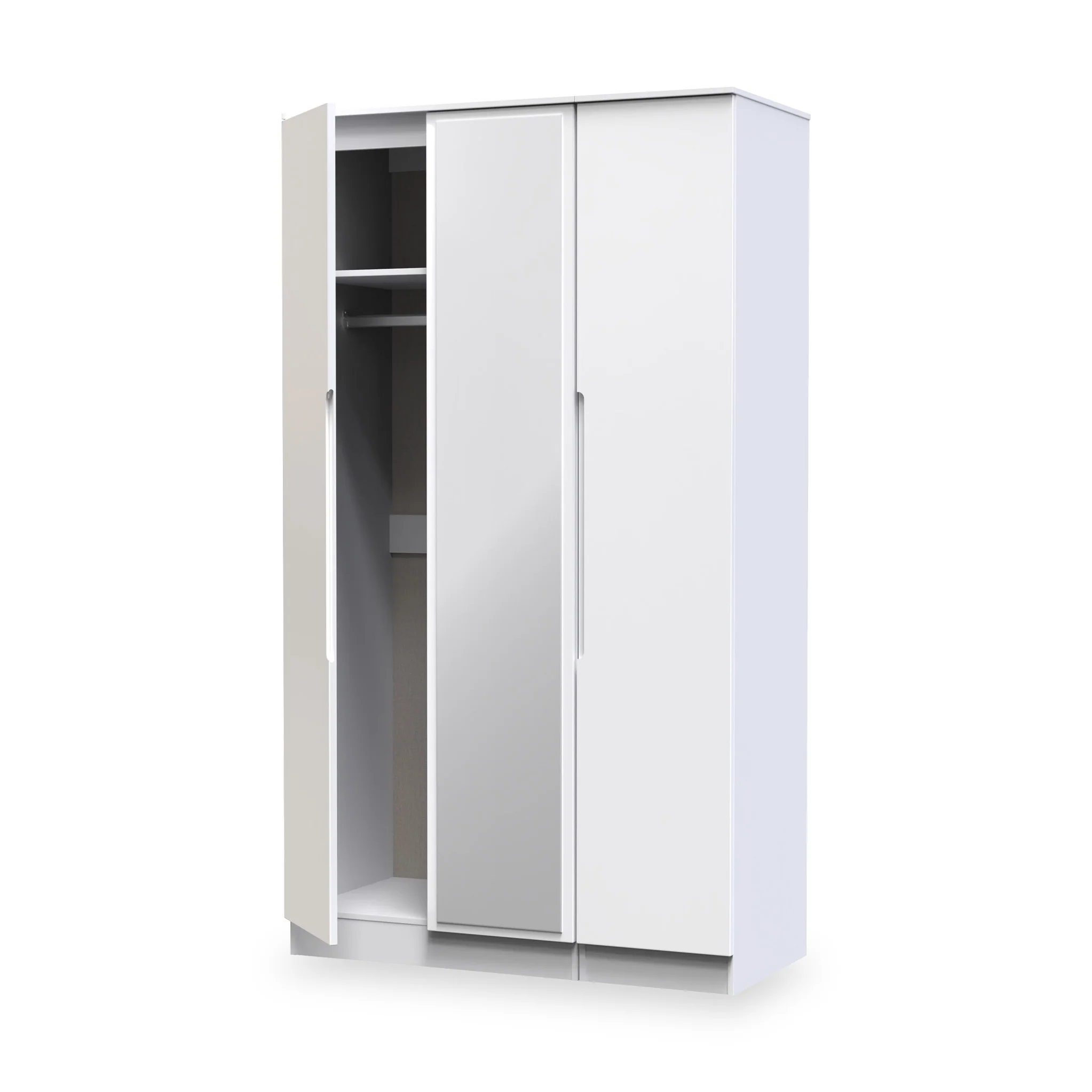 Henshaw Tall Triple Wardrobe - Image 4