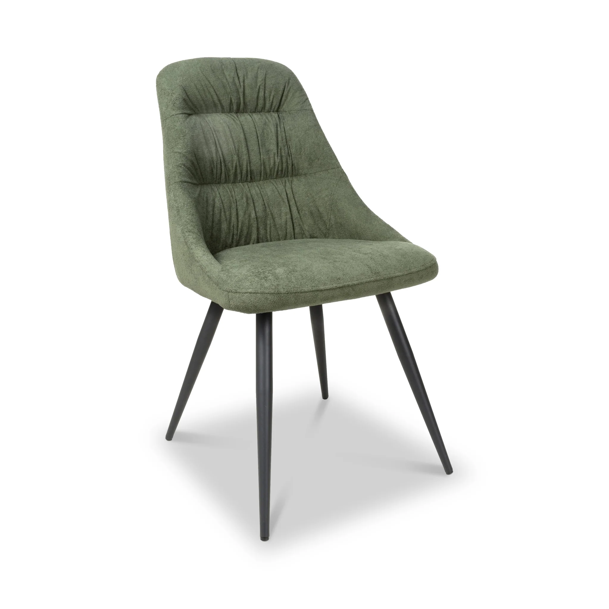 Henwood Green Faux Linen Dining Chair