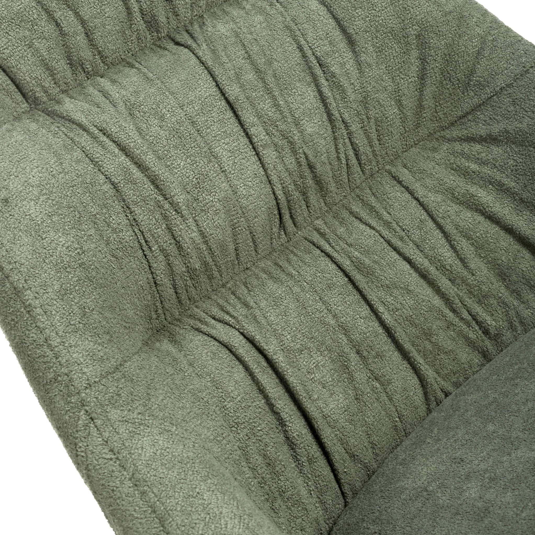 Henwood Green Faux Linen Dining Chair - Image 3