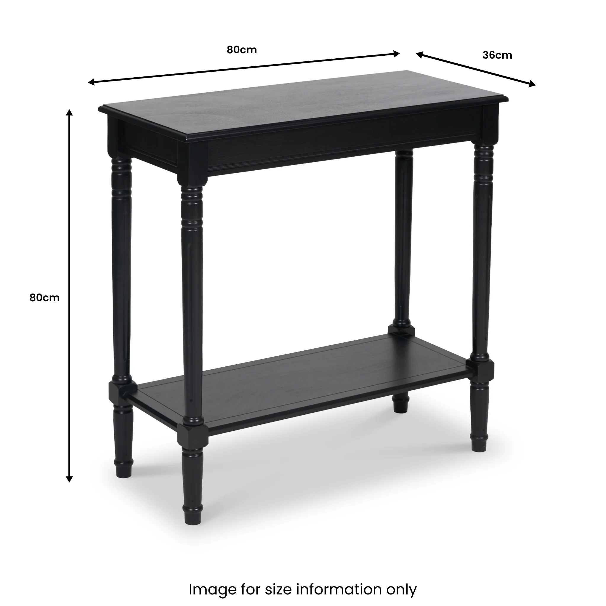 Heritage Pine Console Table - Image 26