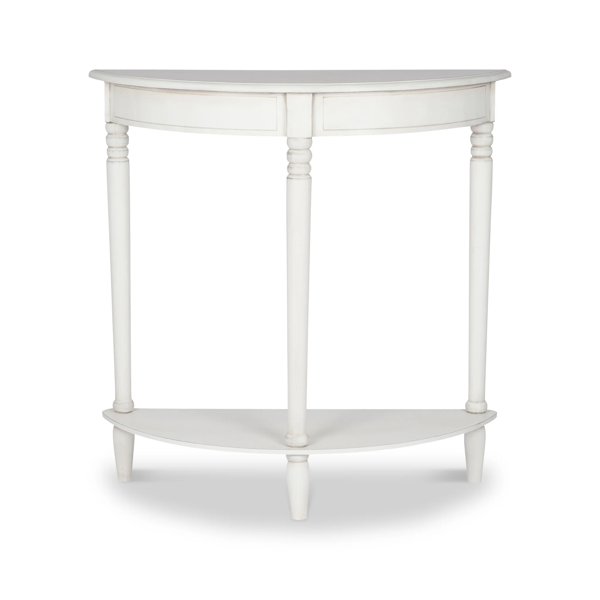 Heritage Pine Half Moon Console Table - Image 10