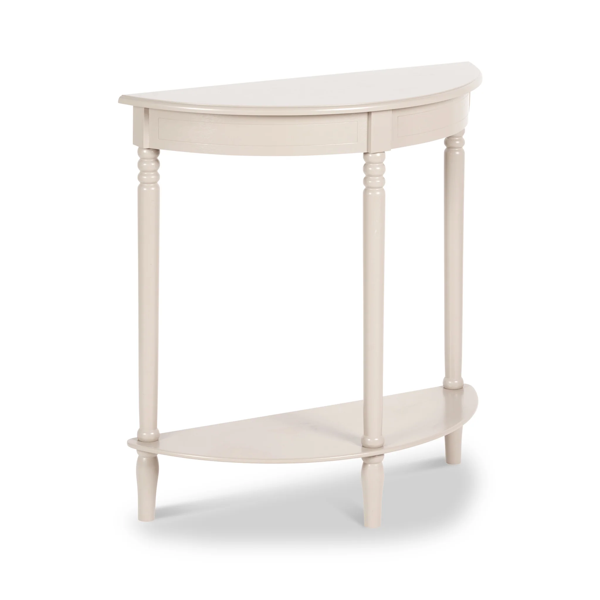 Heritage Pine Half Moon Console Table - Image 12