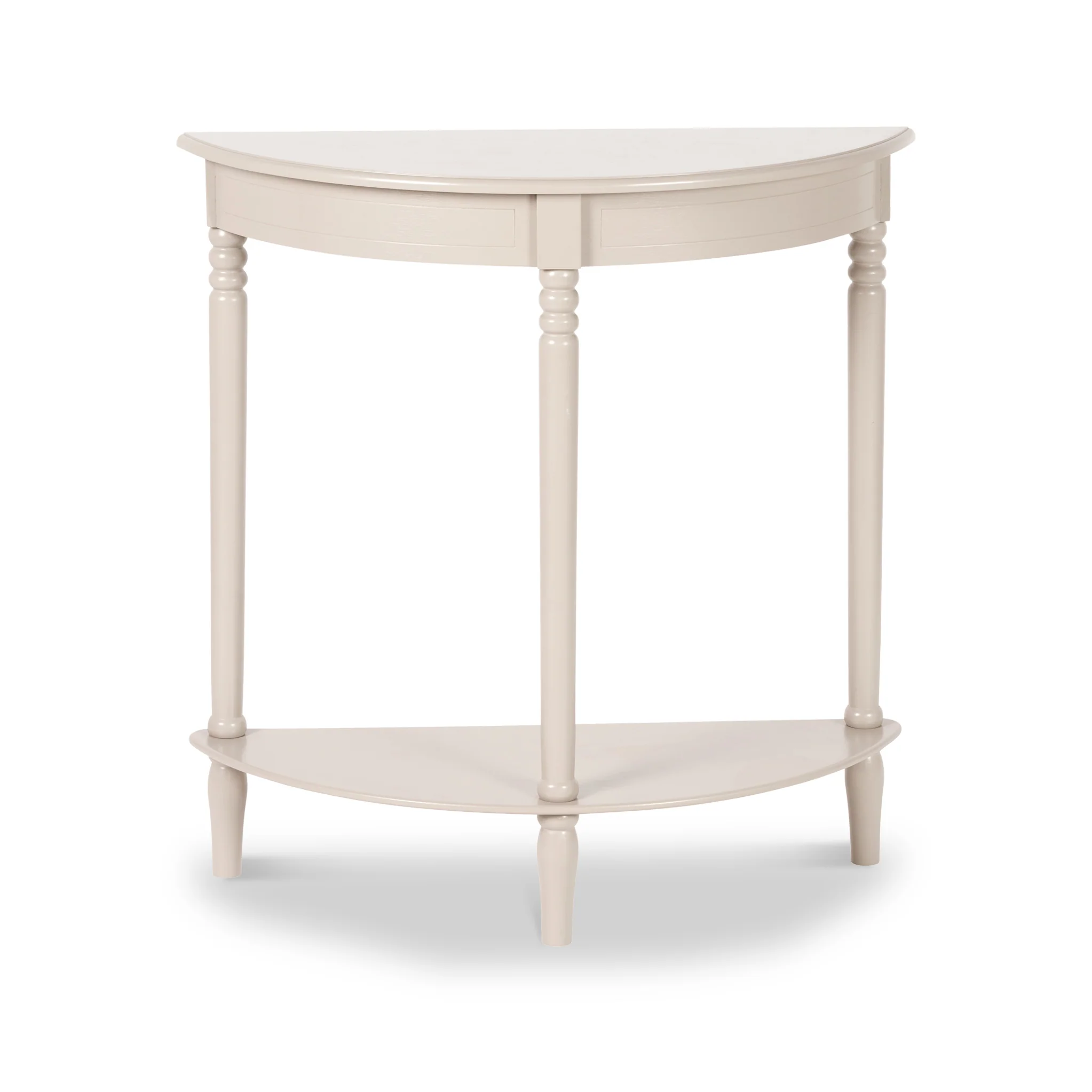 Heritage Pine Half Moon Console Table - Image 14